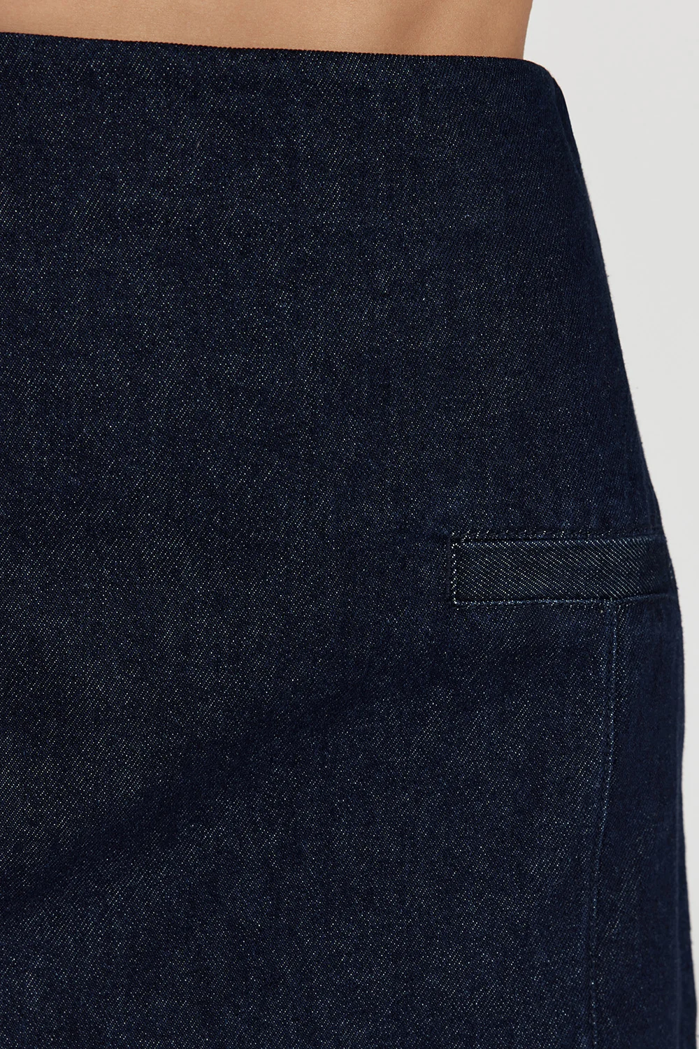 ALBERTA INDIGO TAILORED DENIM MINI SKIRT - Image 5