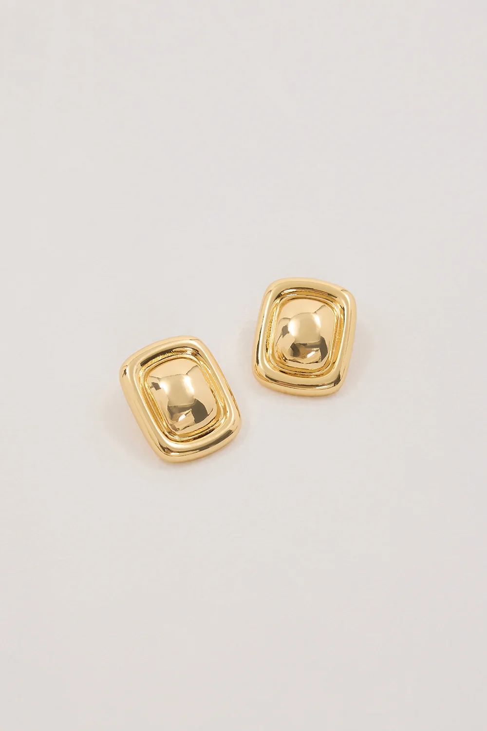 ANNA ROSSI GOLD ROME EARRING