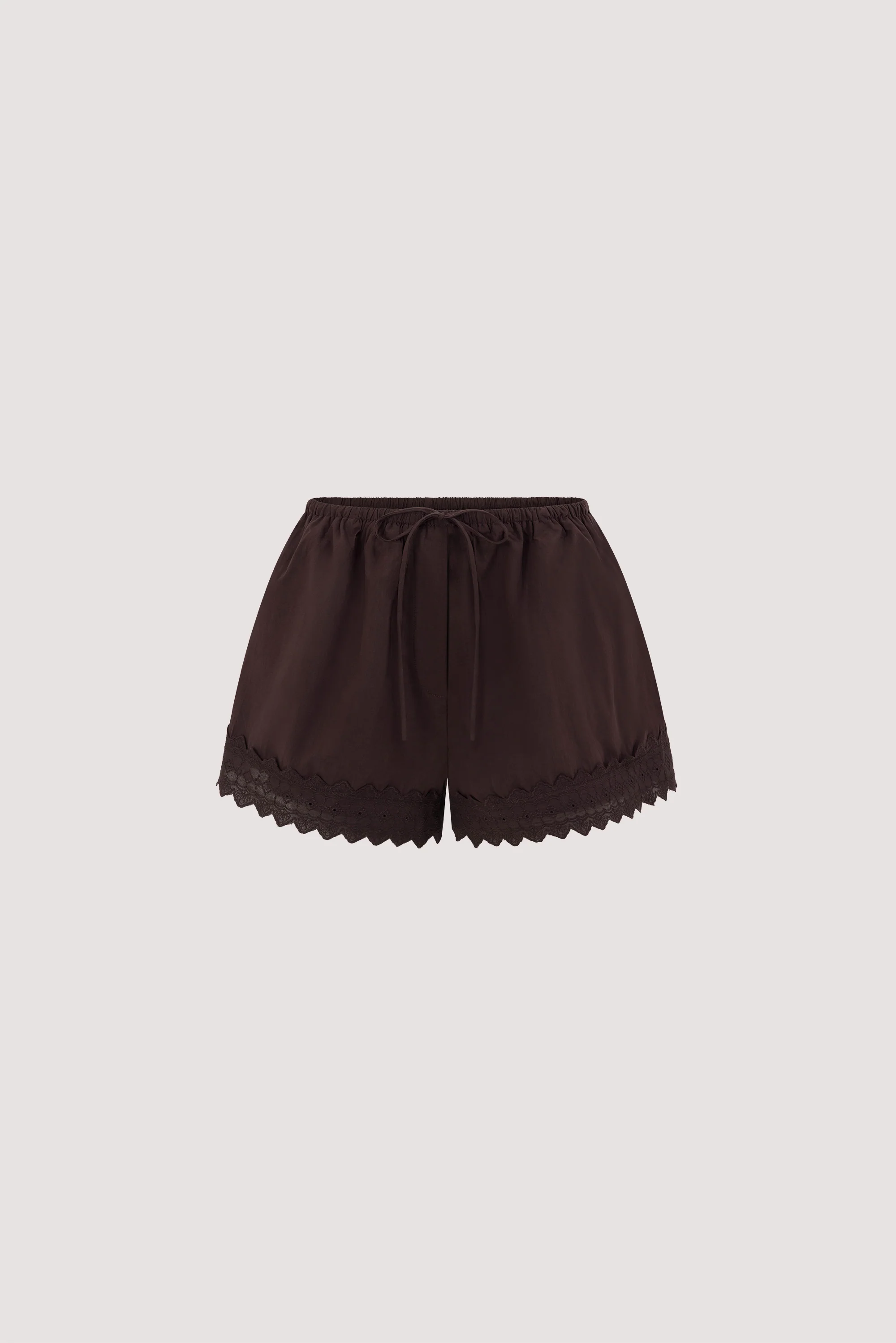ANNABEL BURNT CHOC SHORTS - Image 9