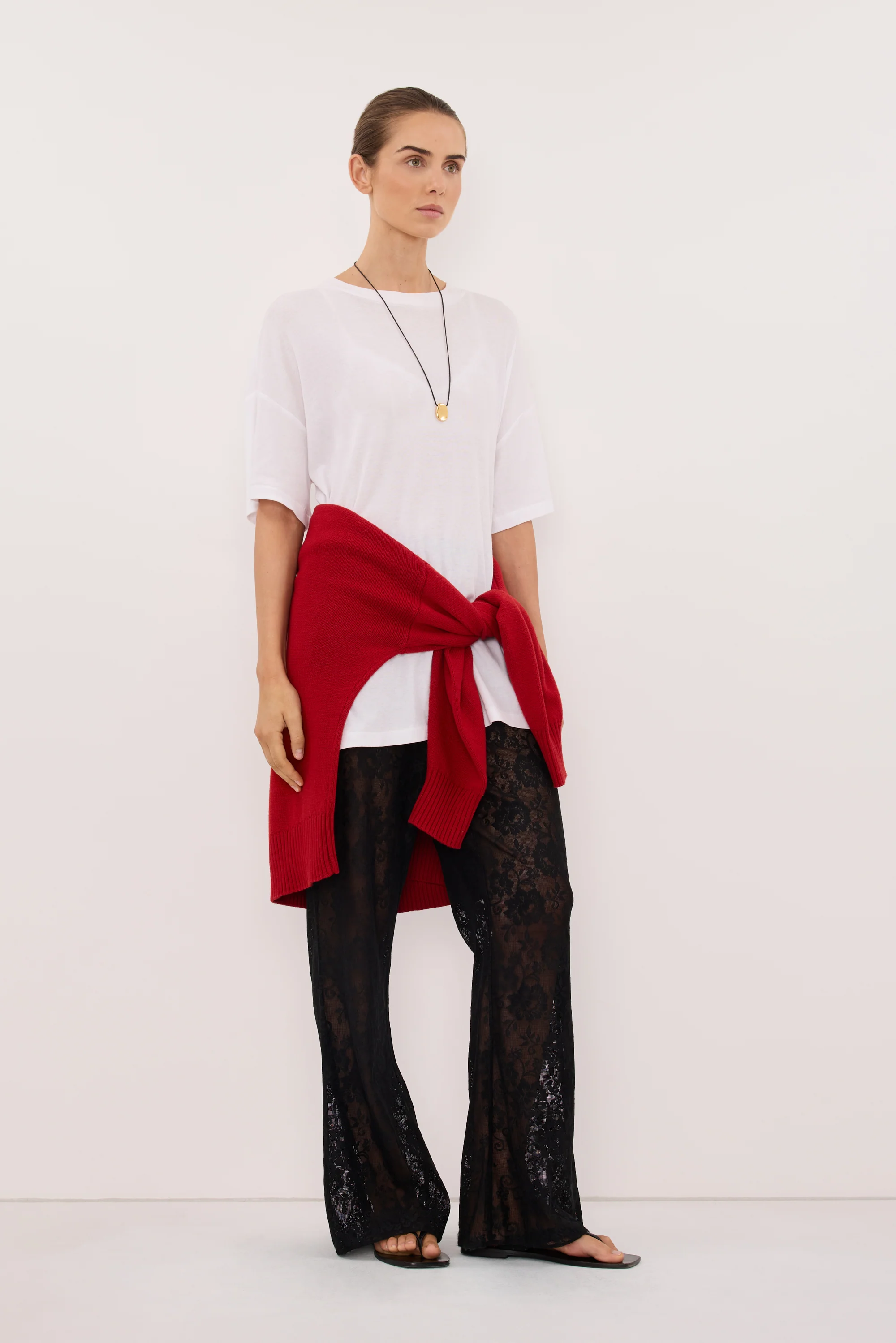 ANYA BLACK LACE PANT - Image 10