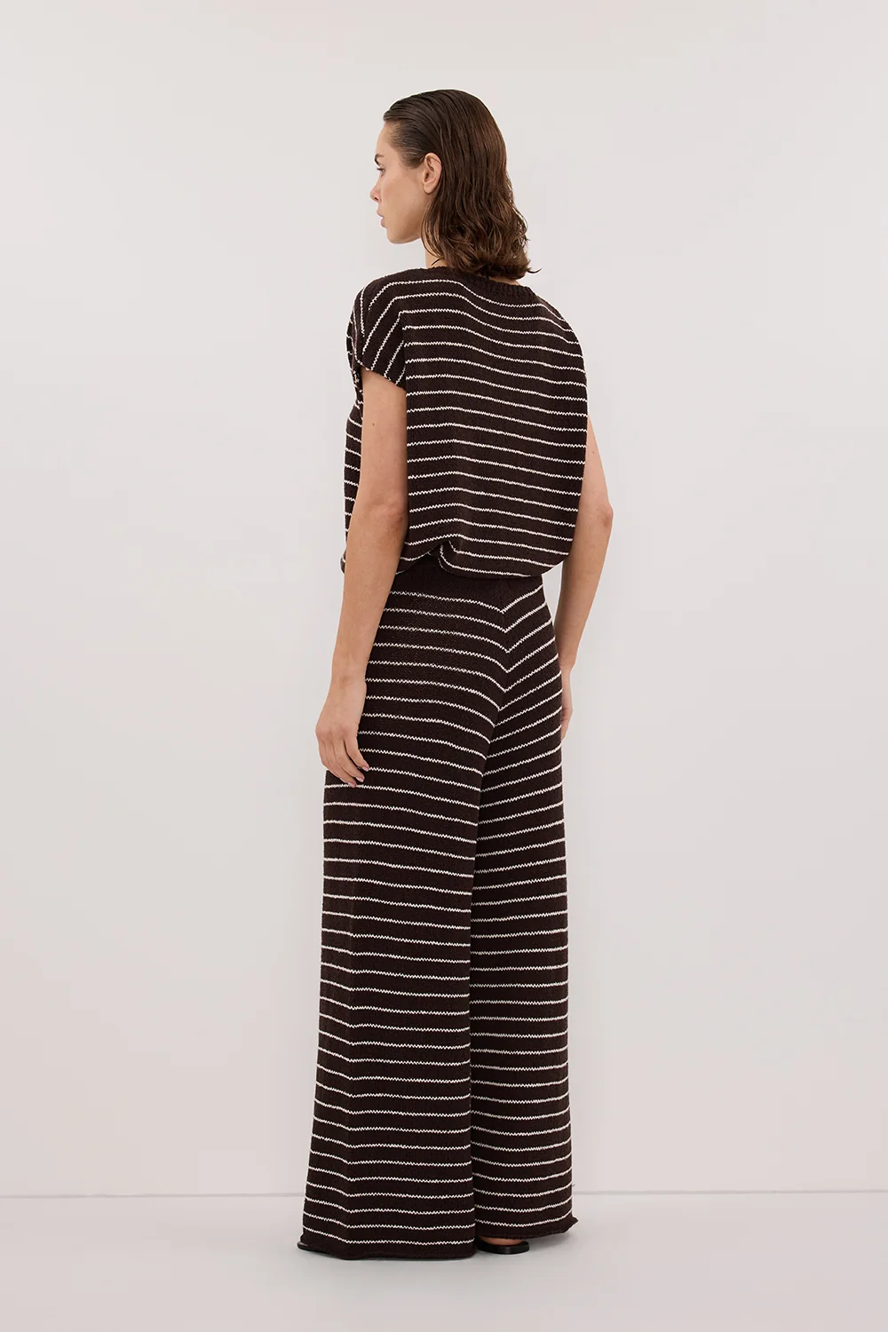 ASPEN CHOC STRIPE KNIT PANT - Image 7