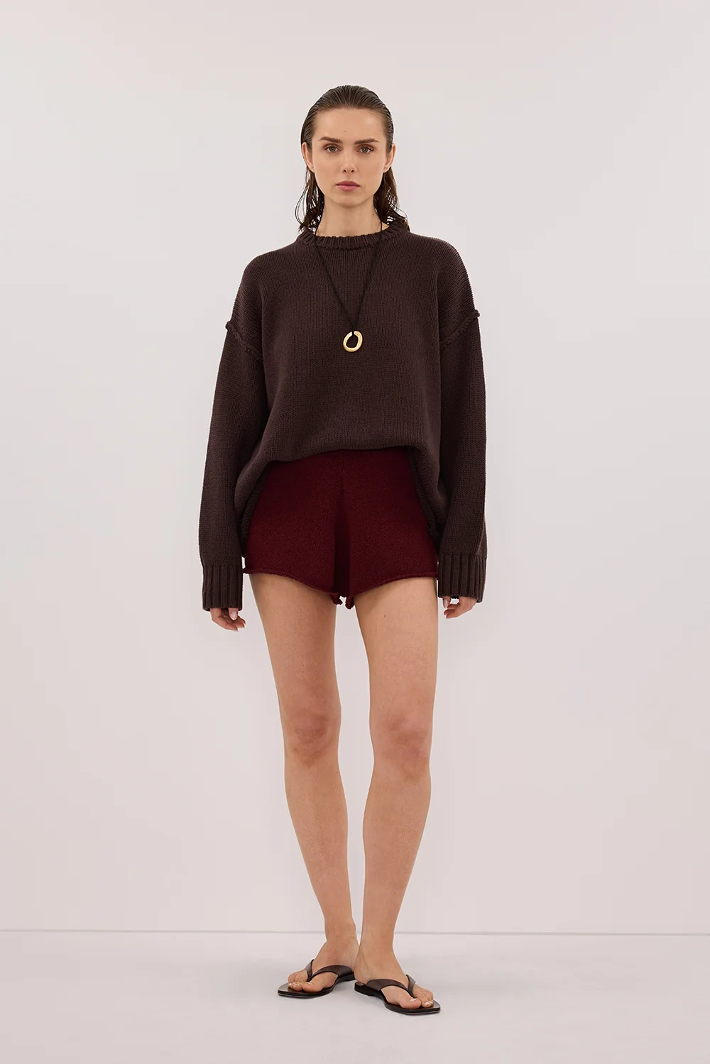 ASPEN SANGRIA KNIT SHORT