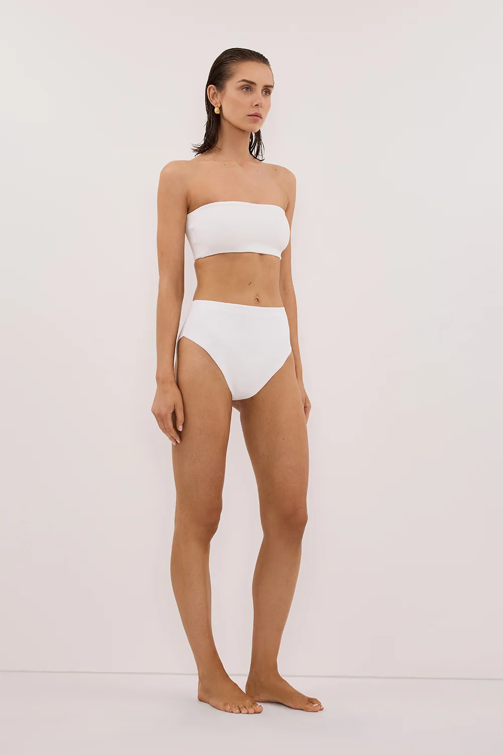 BASE OFF WHITE HIGH WAIST BRIEF - Image 3