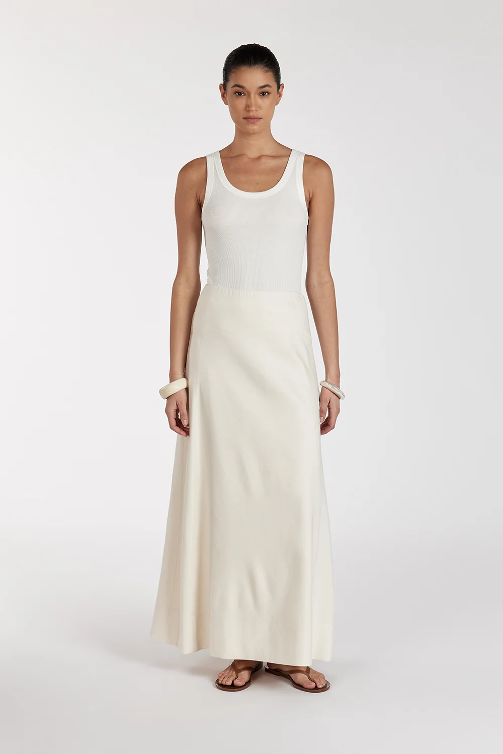 BRAX CREAM MIDI SKIRT - Image 5