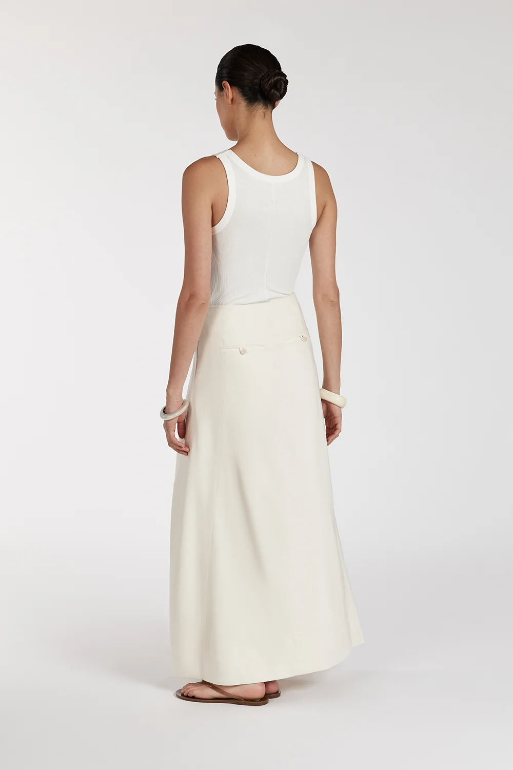 BRAX CREAM MIDI SKIRT - Image 6