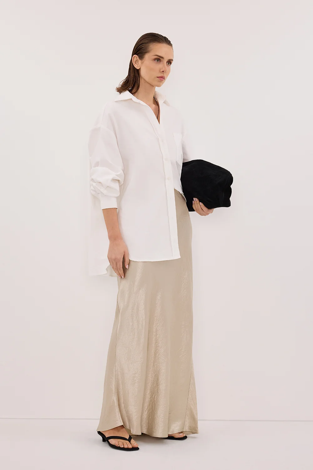 BREANNA PUMICE JACQUARD MAXI SKIRT - Image 3