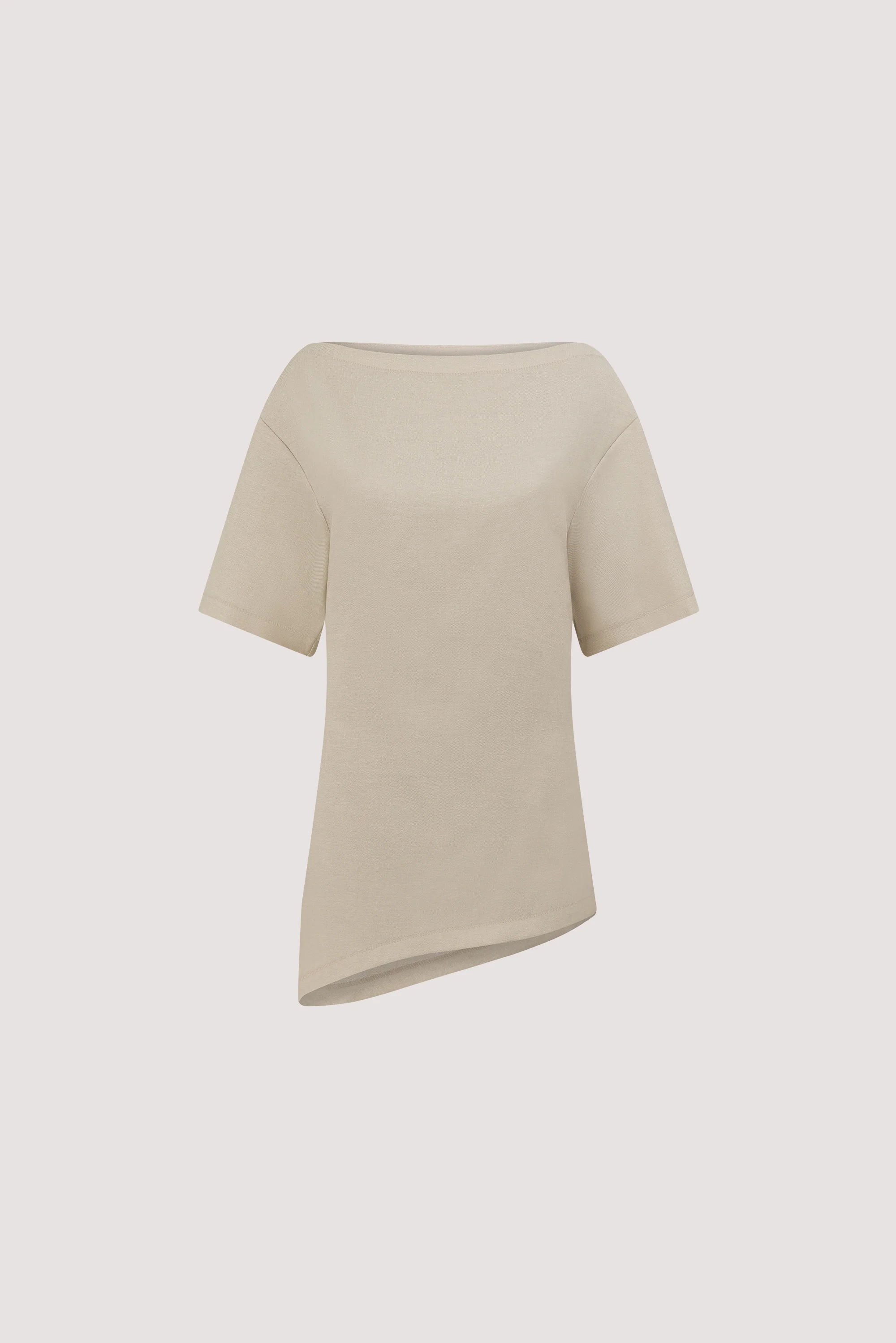 CALIA BONE BOAT NECK SLEEVED TOP - Image 6