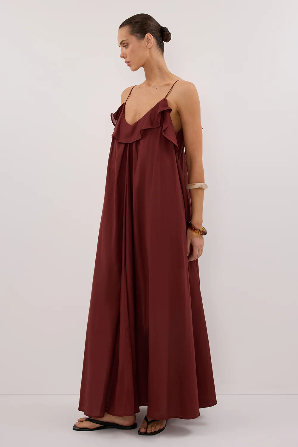 CAPRI SAHARA LINEN BLEND MAXI DRESS - Image 6