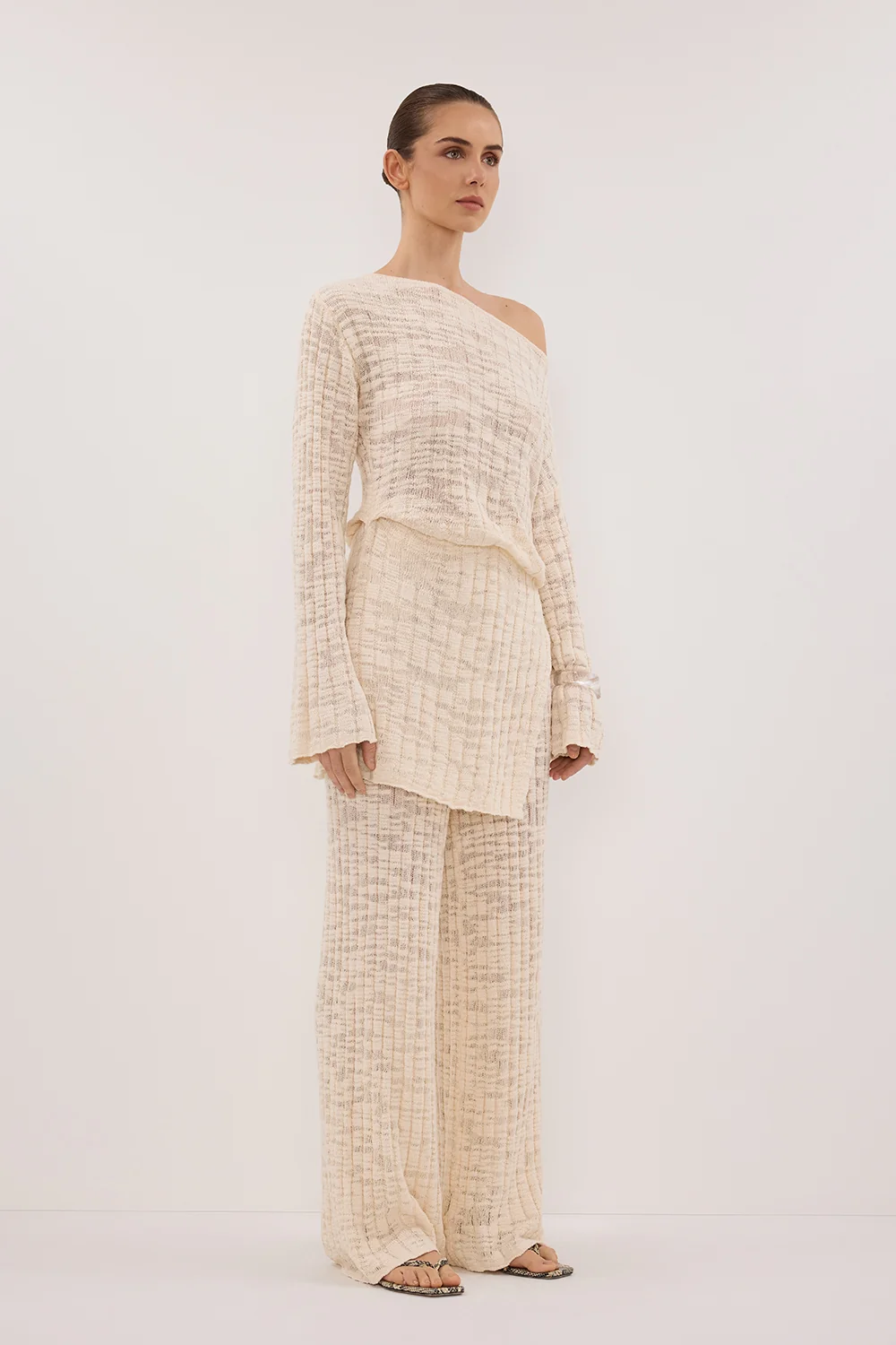 CIA NATURAL KNIT PANT - Image 3