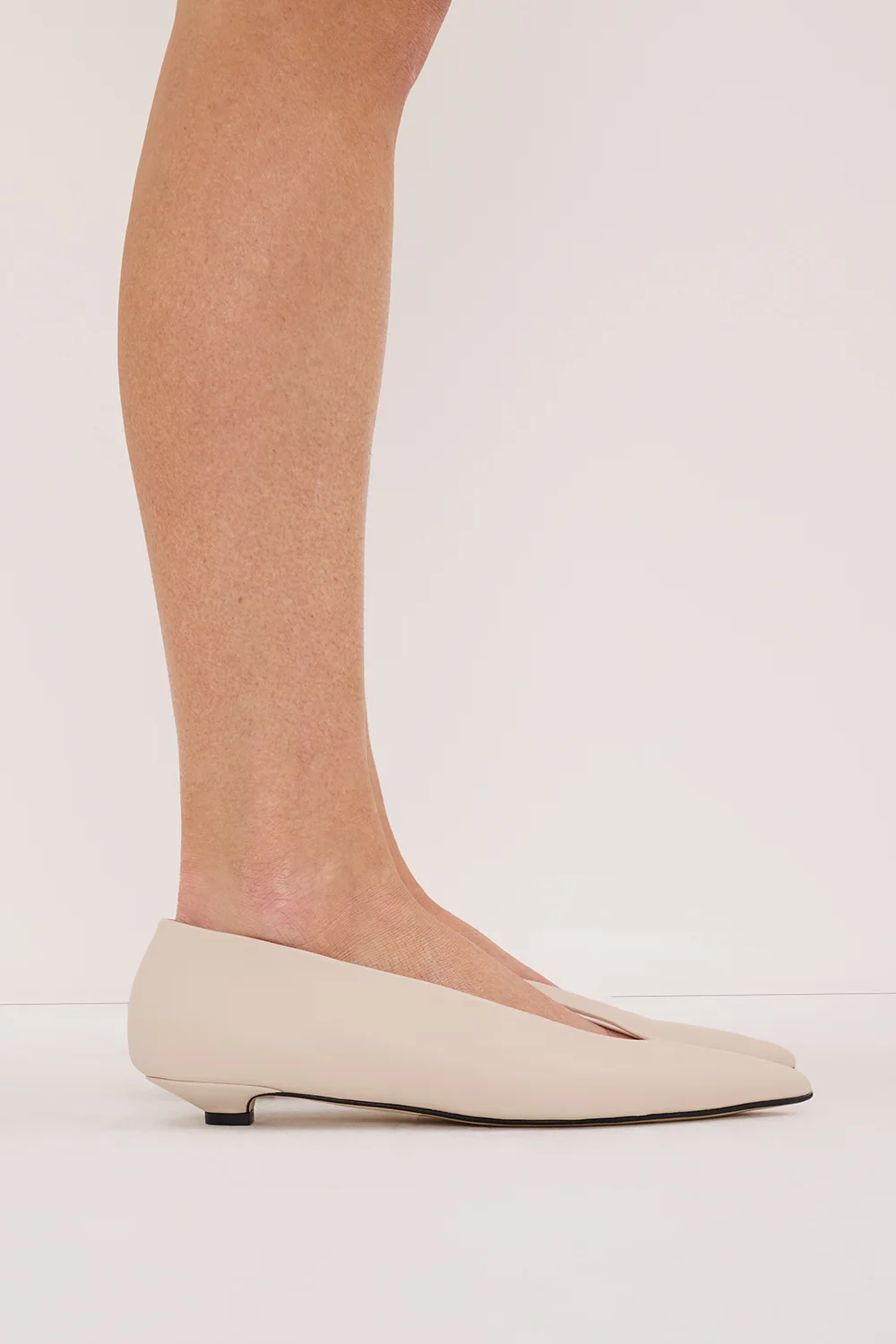 DOF STUDIOS CLAUDIA MILK NAPPA HEEL - Image 2