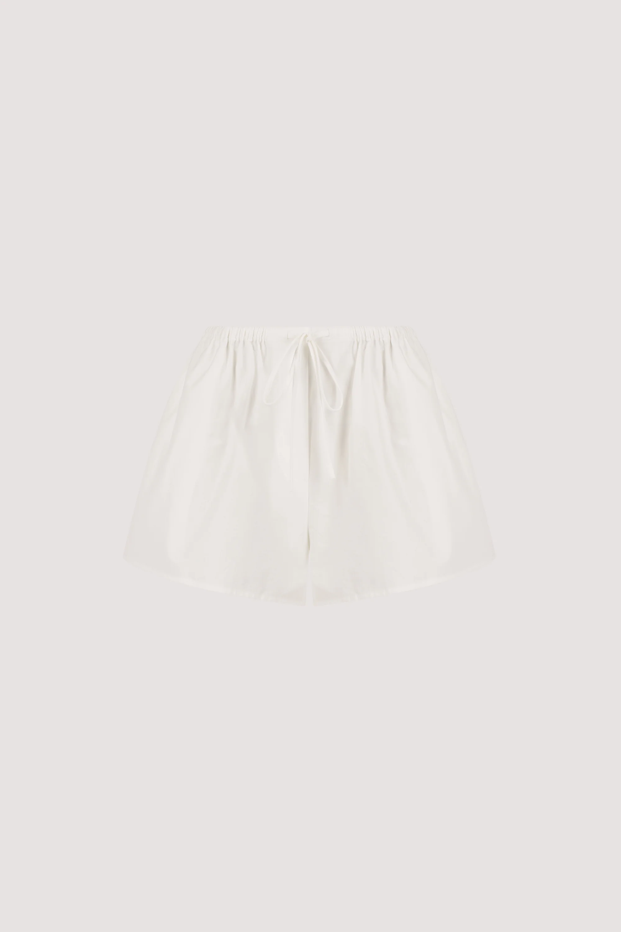 EDENA WHITE COTTON SHORT - Image 9