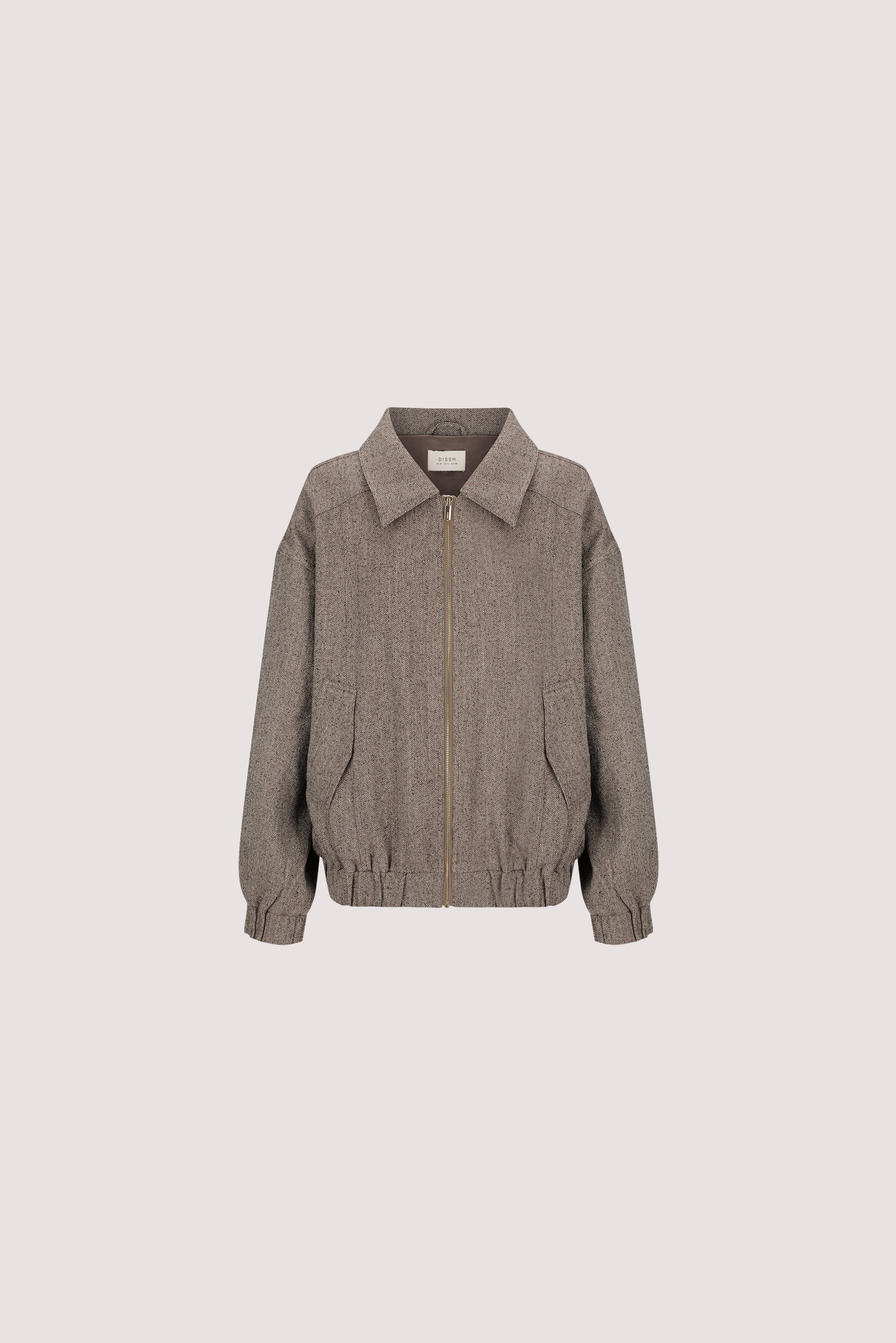 FRANKIE CHOC TWEED BOMBER JACKET - Image 5
