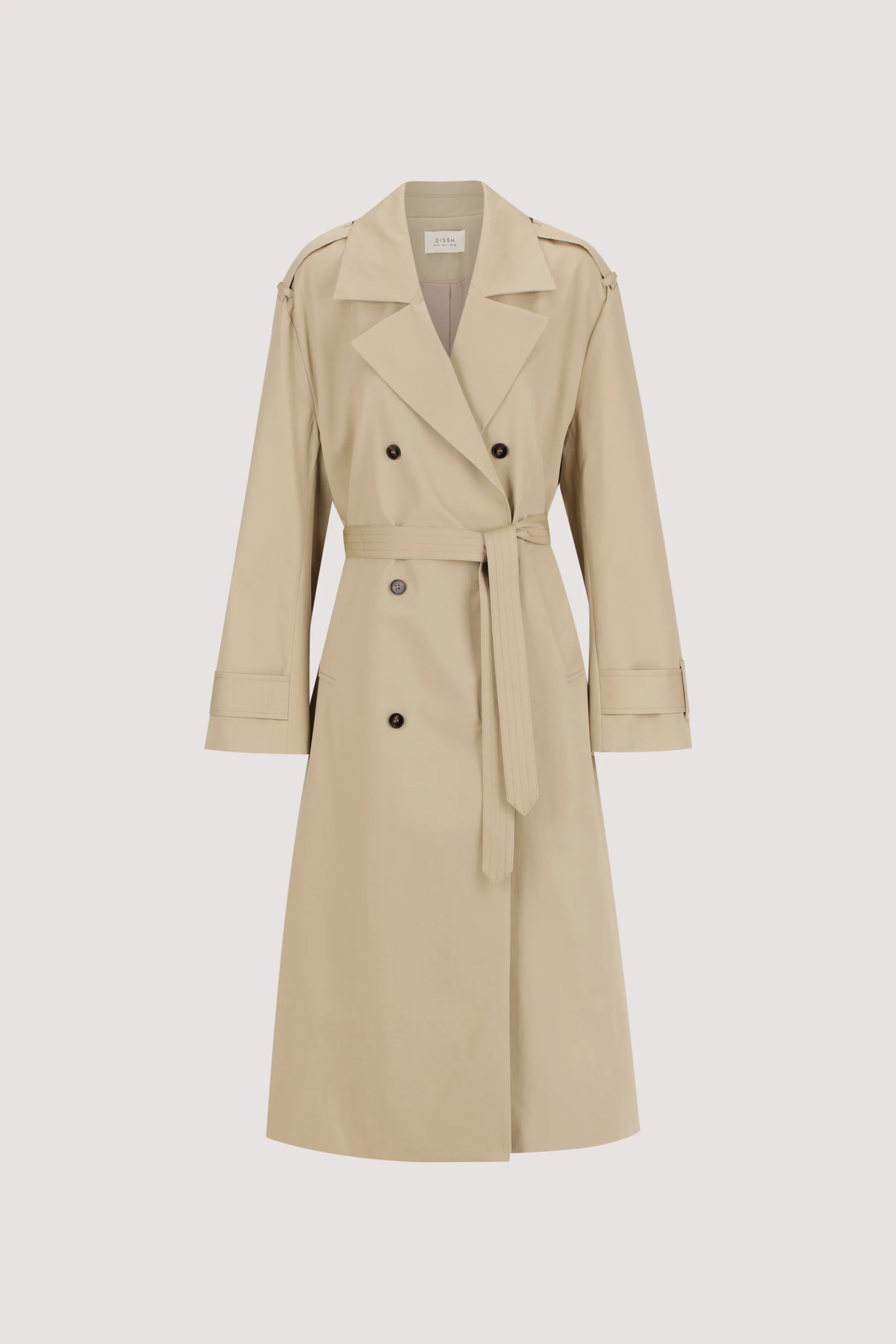 GABRIEL NATURAL BELTED TRENCH COAT - Image 6