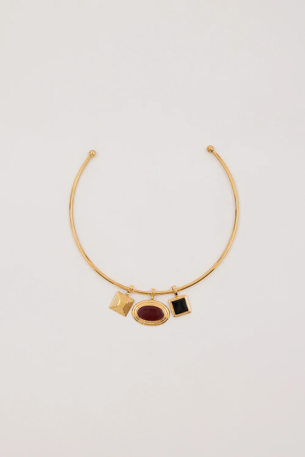 HEAVEN MAYHEM SOLENE CHOKER NECKLACE GOLD