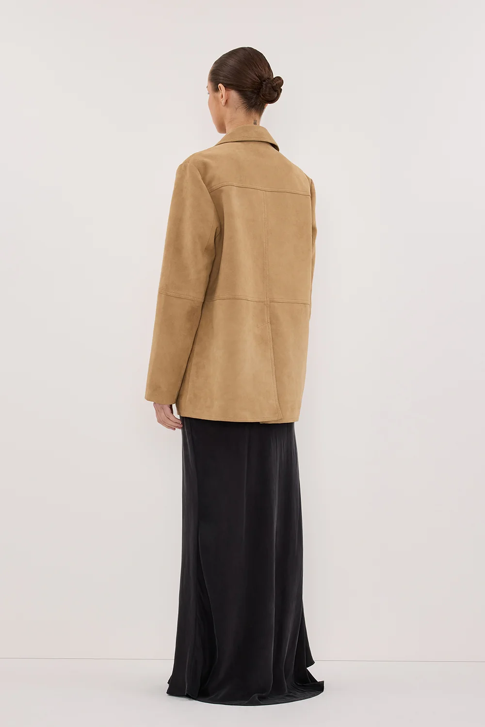 HENDRIX PAMPAS OVERSIZED SUEDE LEATHER JACKET - Image 4