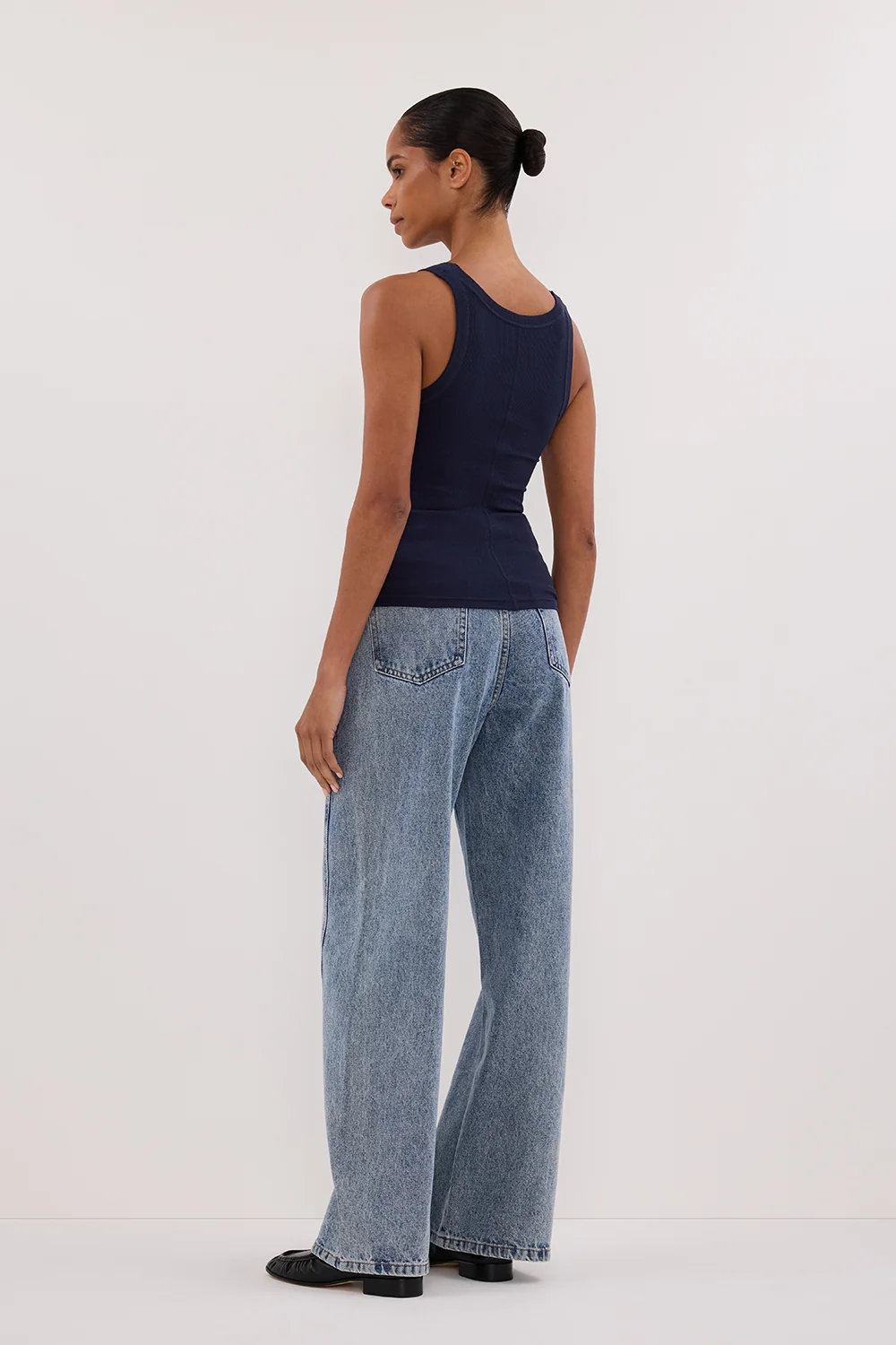 LEE NAVY KNIT TANK - Image 4