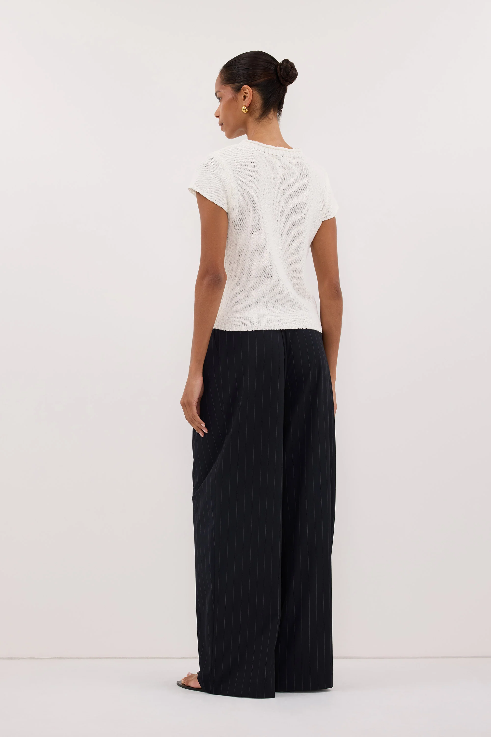 LEO OFF WHITE KNIT TOP - Image 3