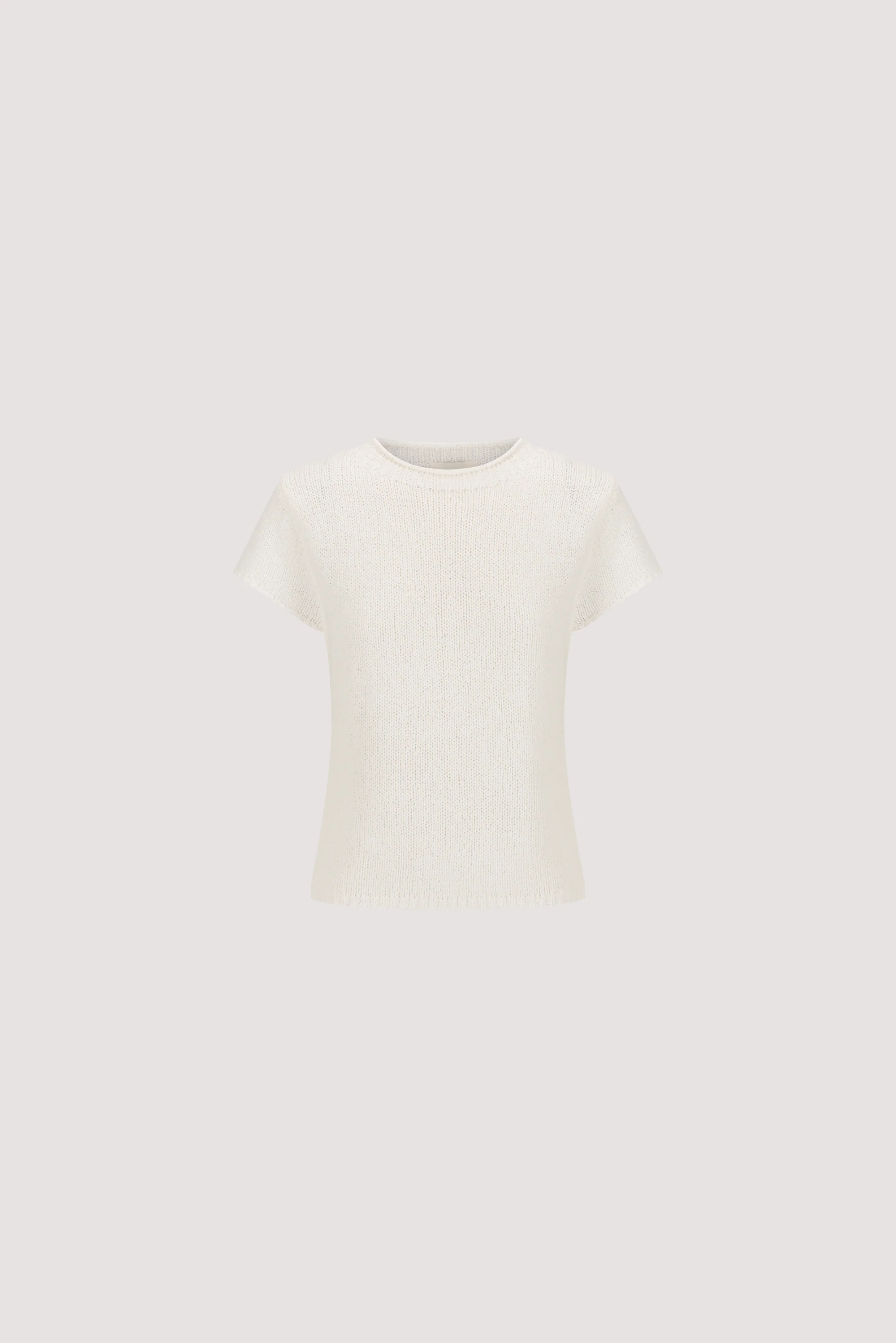 LEO OFF WHITE KNIT TOP - Image 5