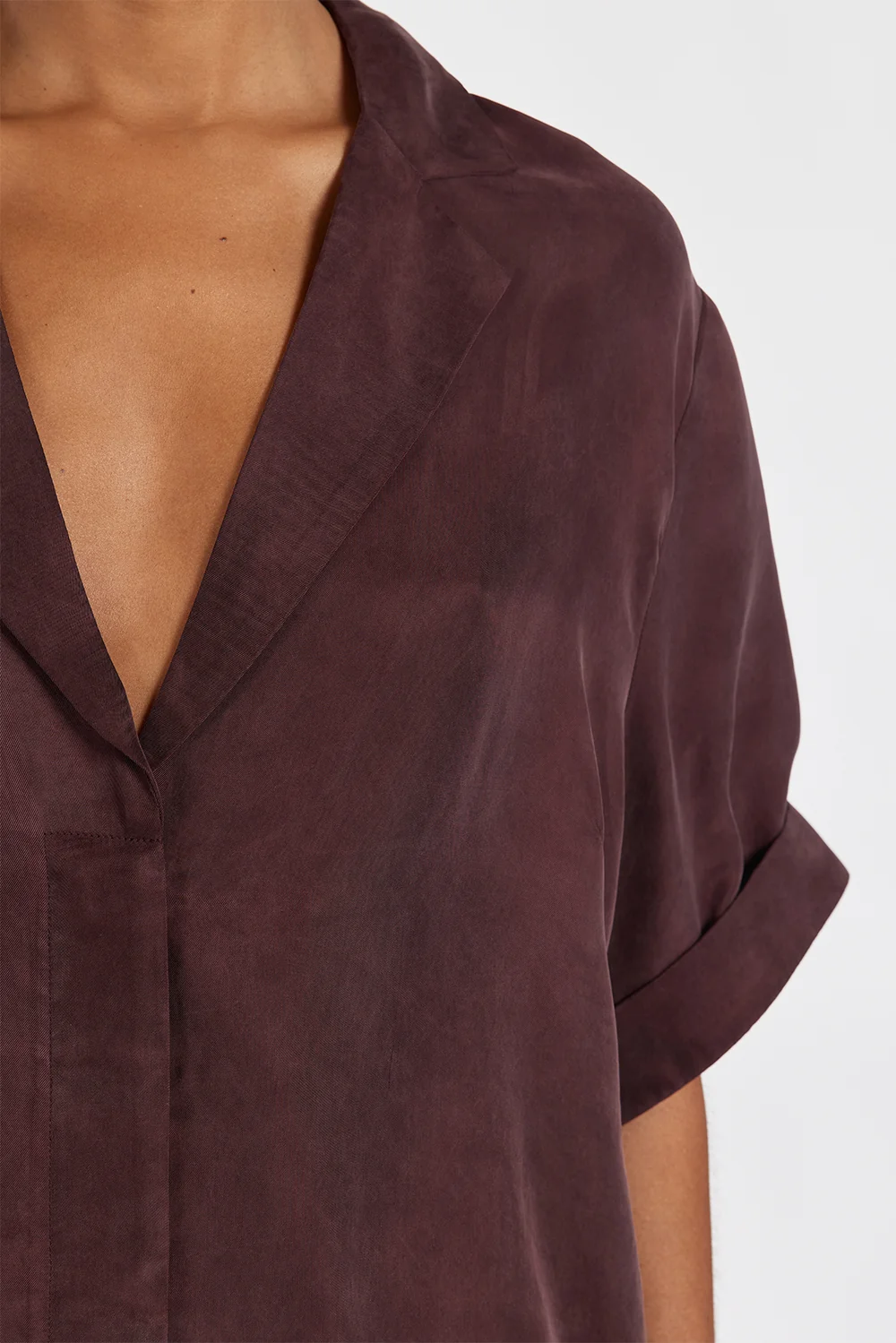 LIAM CURRANT CUPRO SHIRT - Image 6