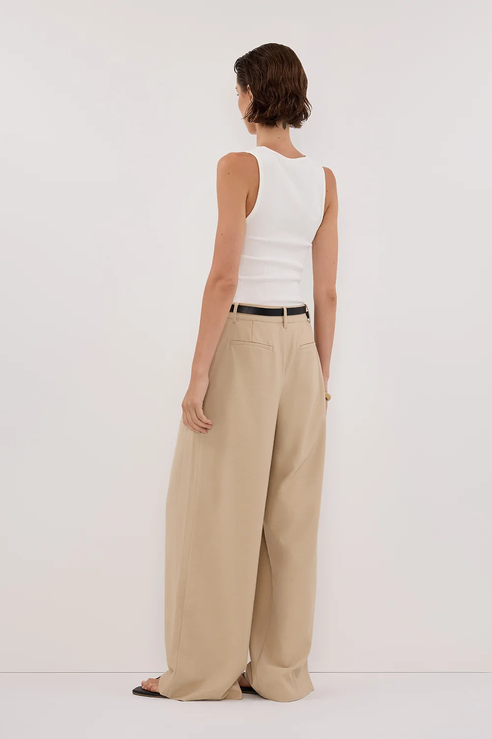 LOUIE NATURAL WIDE LEG PANT - Image 4