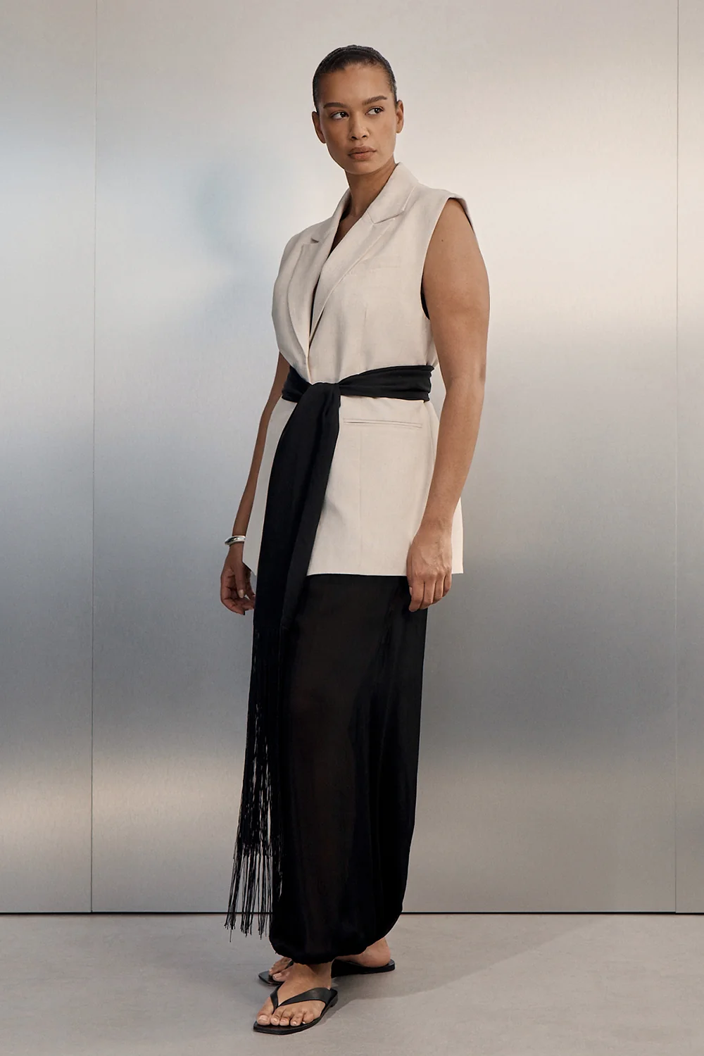 LUELLA BLACK BALLOON PANTS - Image 7