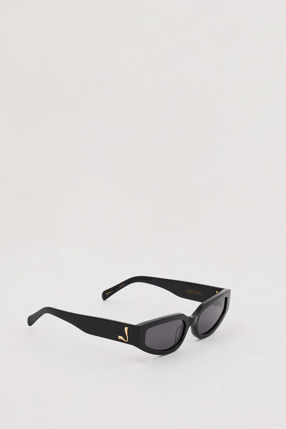 LUV LOU THE HAYLEY BLACK SUNGLASSES - Image 3