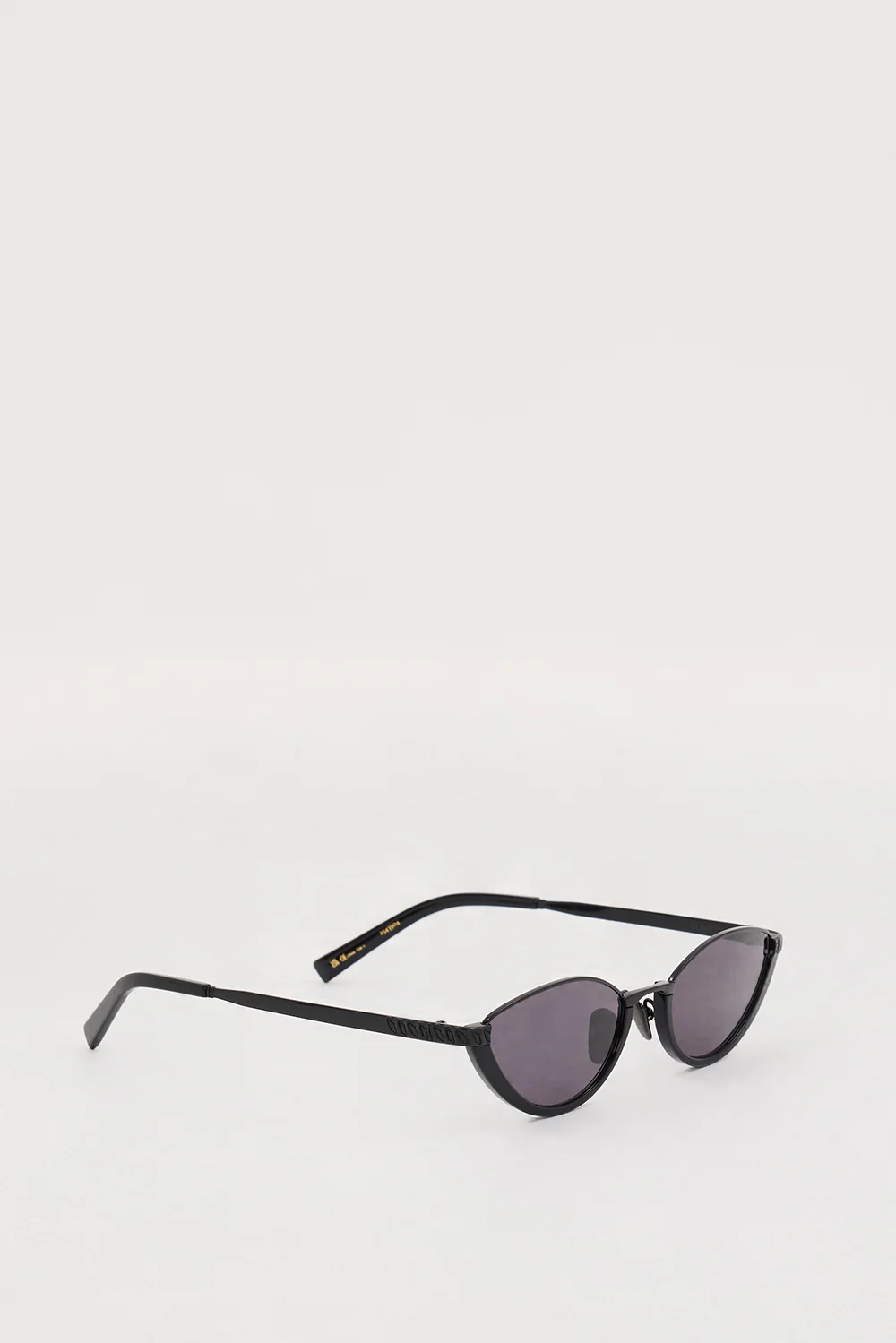 LUV LOU THE LIA BLACK SUNGLASSES - Image 3