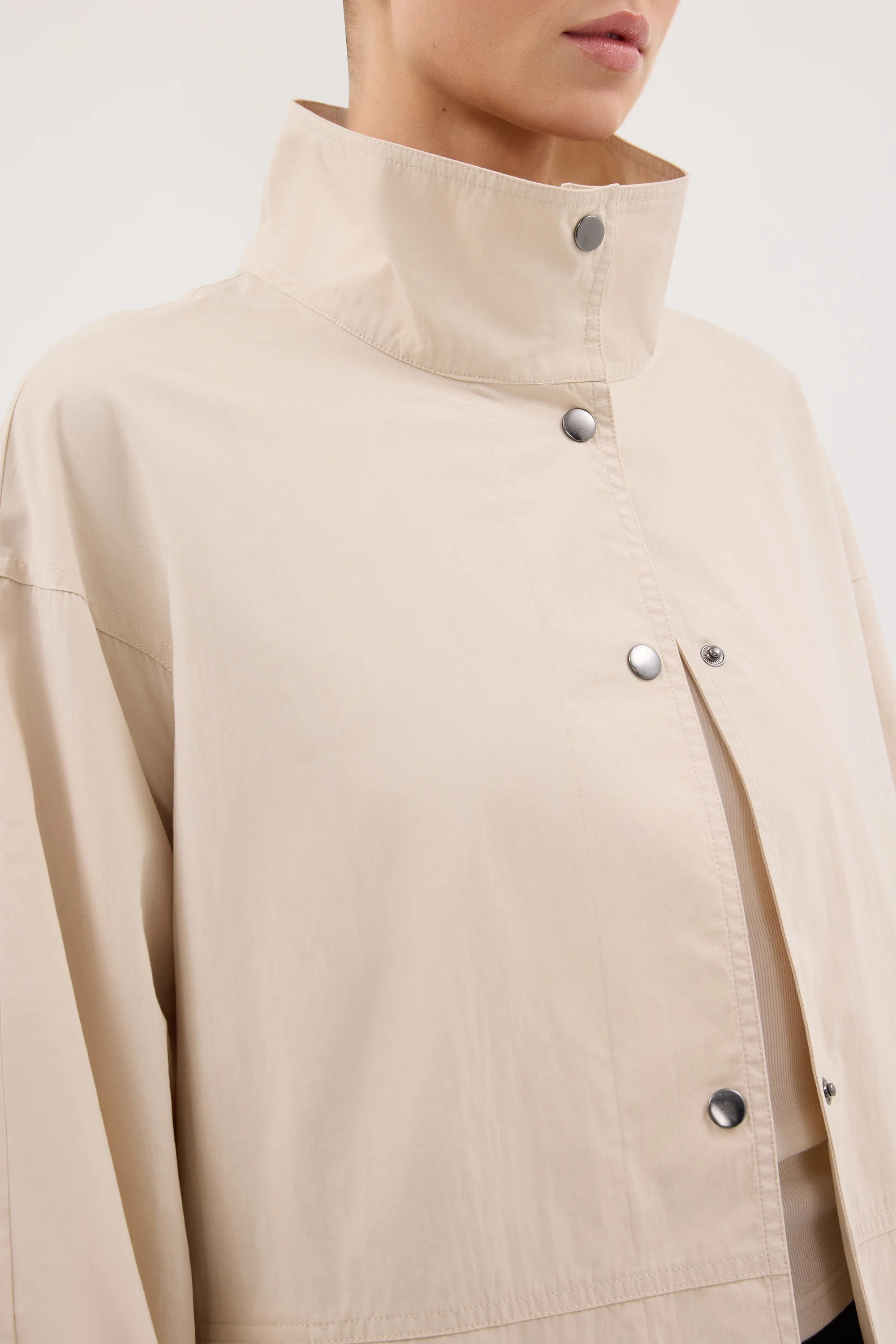 MARIS OYSTER MID LENGTH JACKET - Image 5