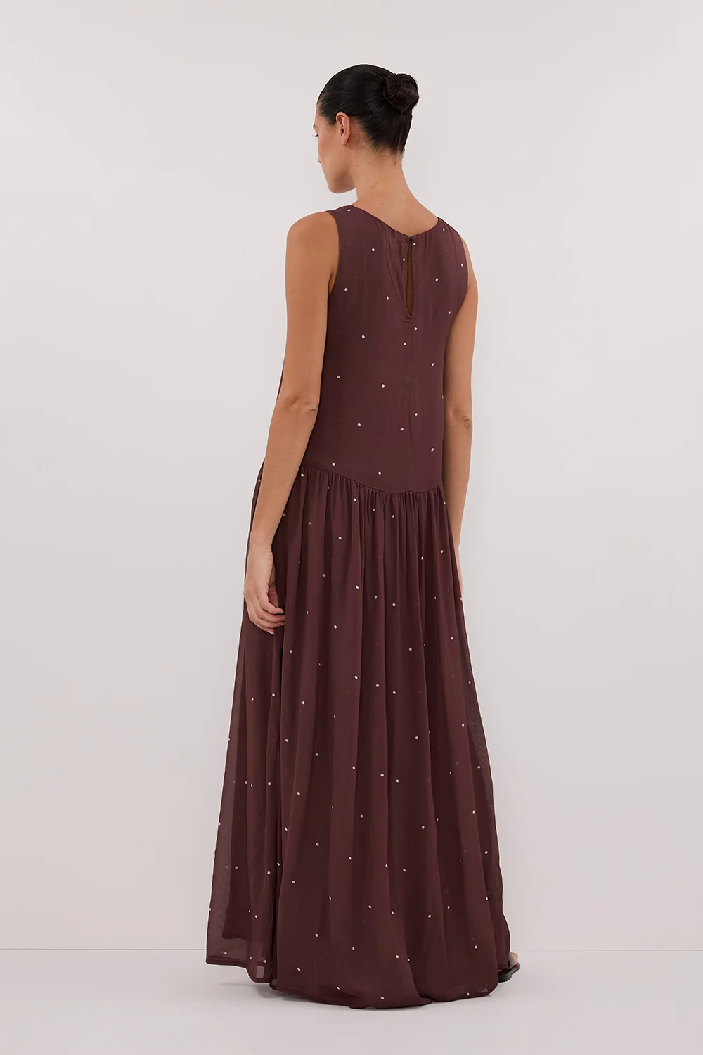 MELROSE WALNUT MIDI DRESS - Image 4