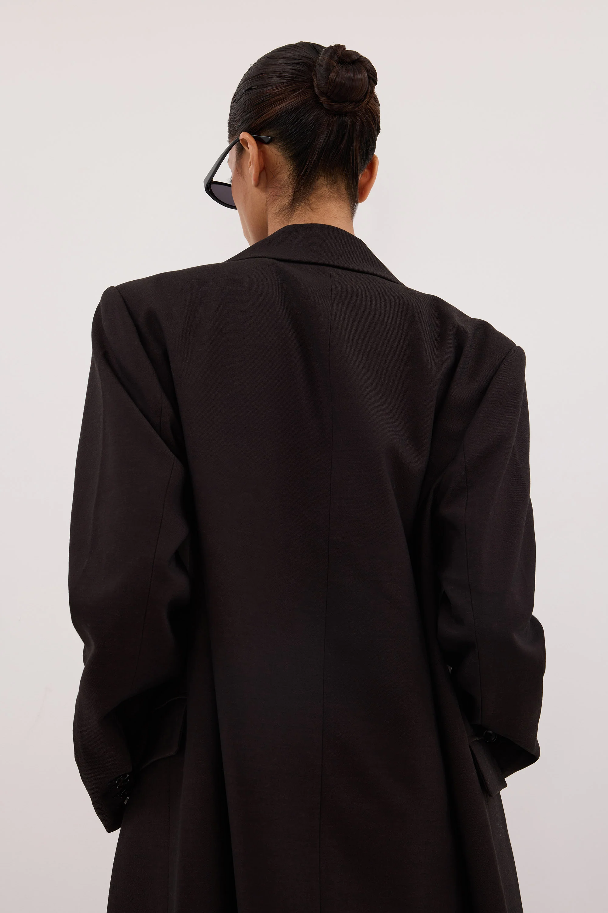 MONIQUE PEAT LONGLINE BLAZER COAT - Image 4