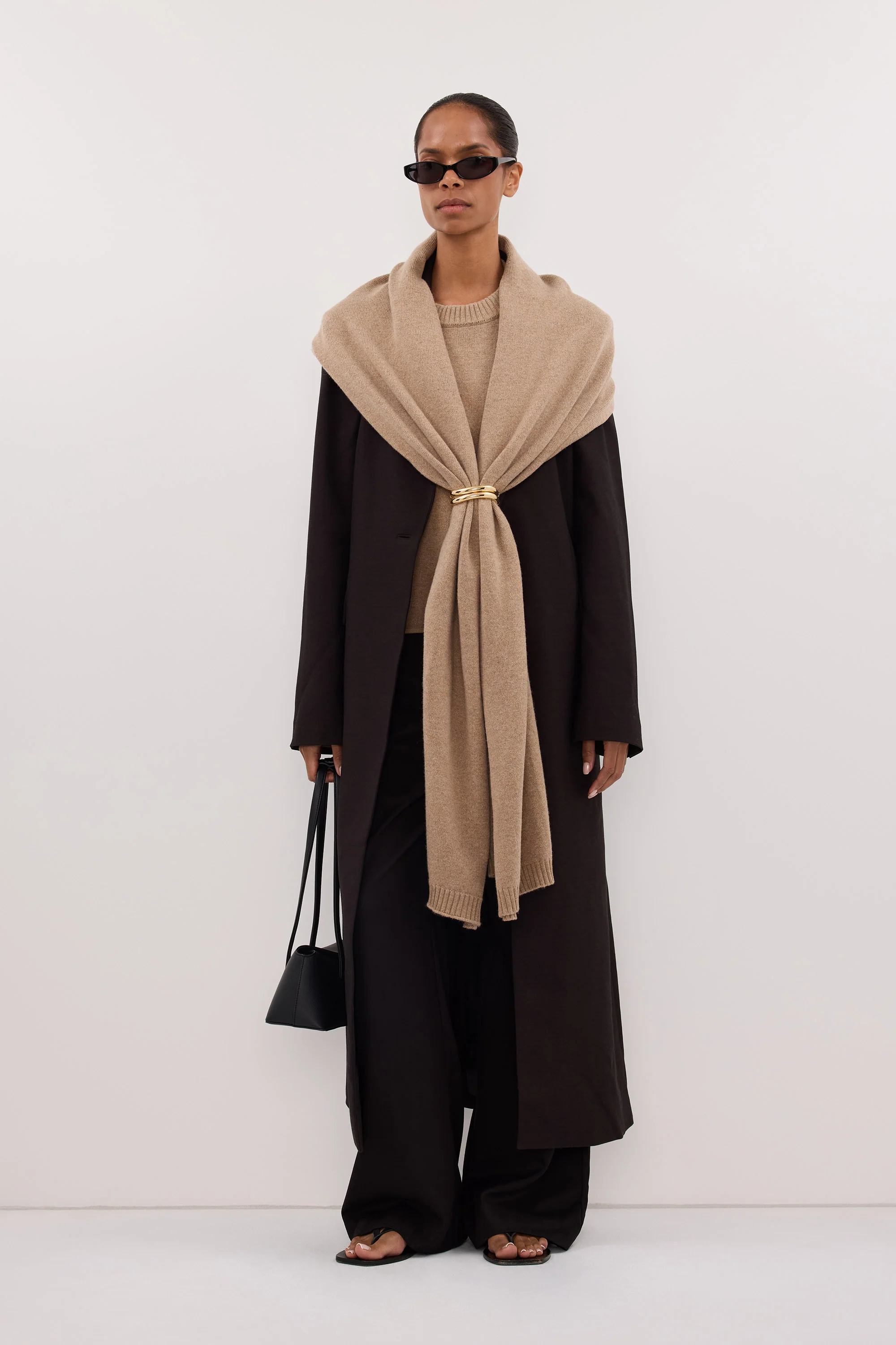 MONIQUE PEAT LONGLINE BLAZER COAT - Image 5