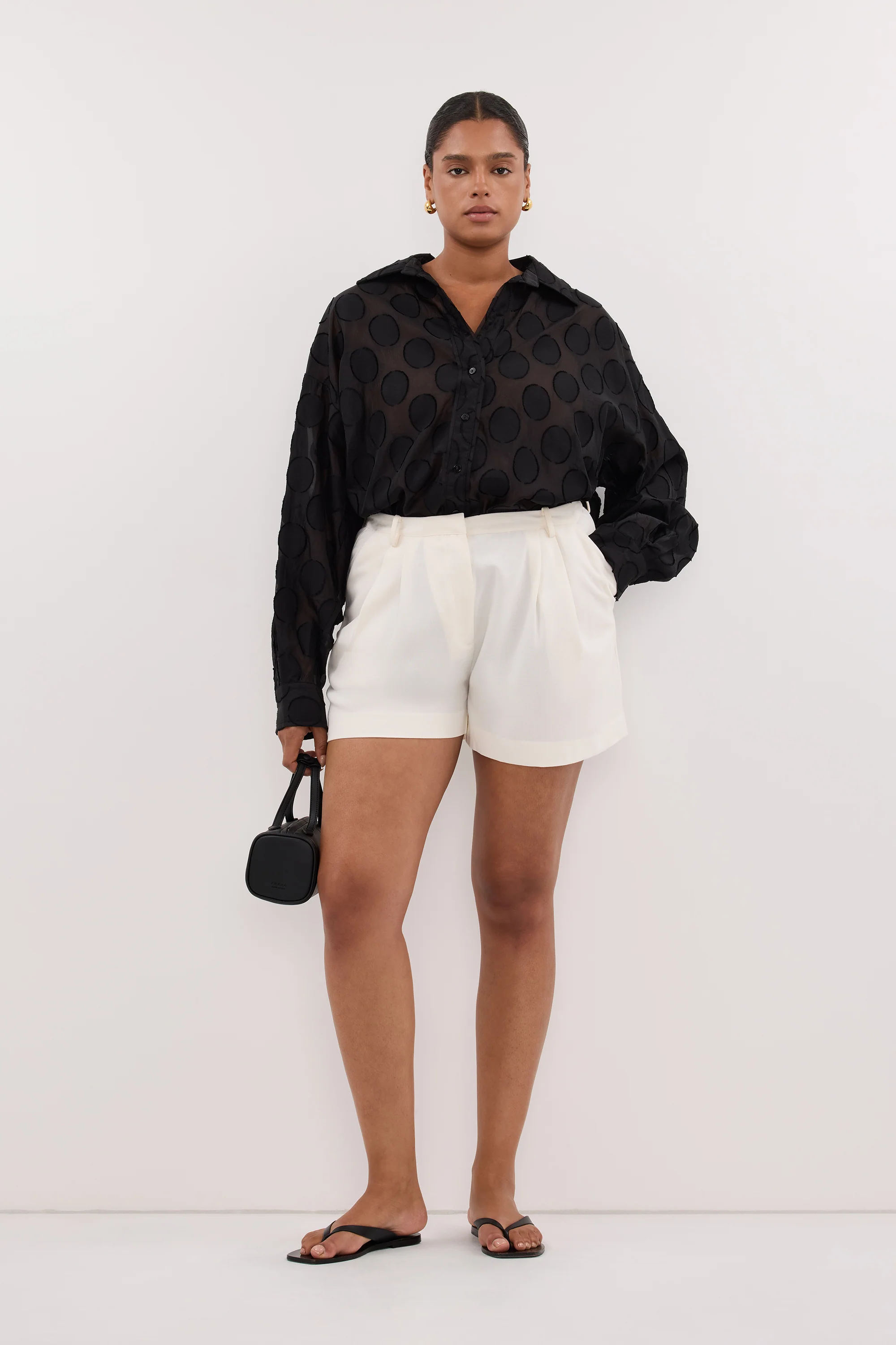 MONTANA BLACK LONG SLEEVE JACQUARD SHIRT - Image 6