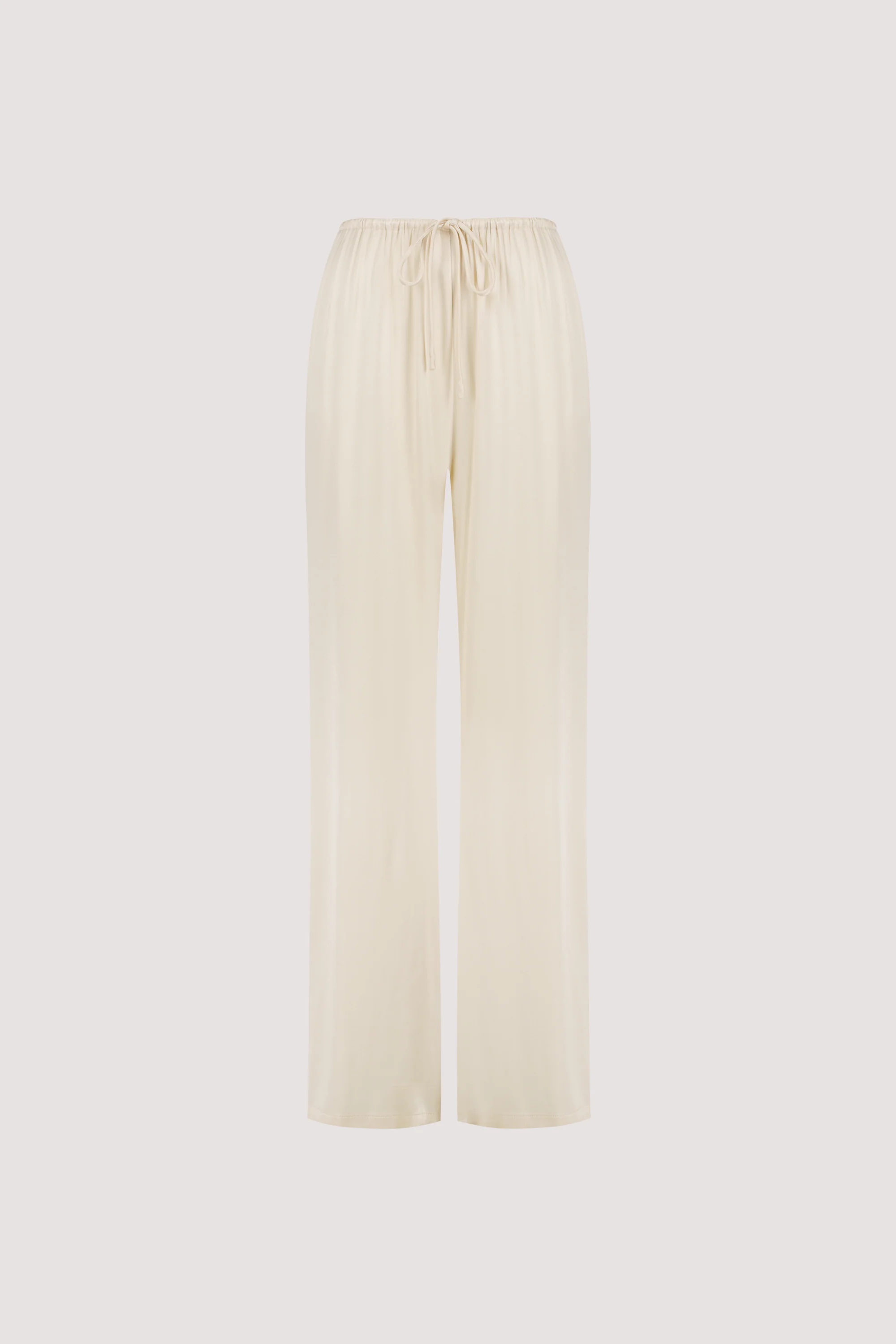 MYA CREAM SATIN PANT - Image 5