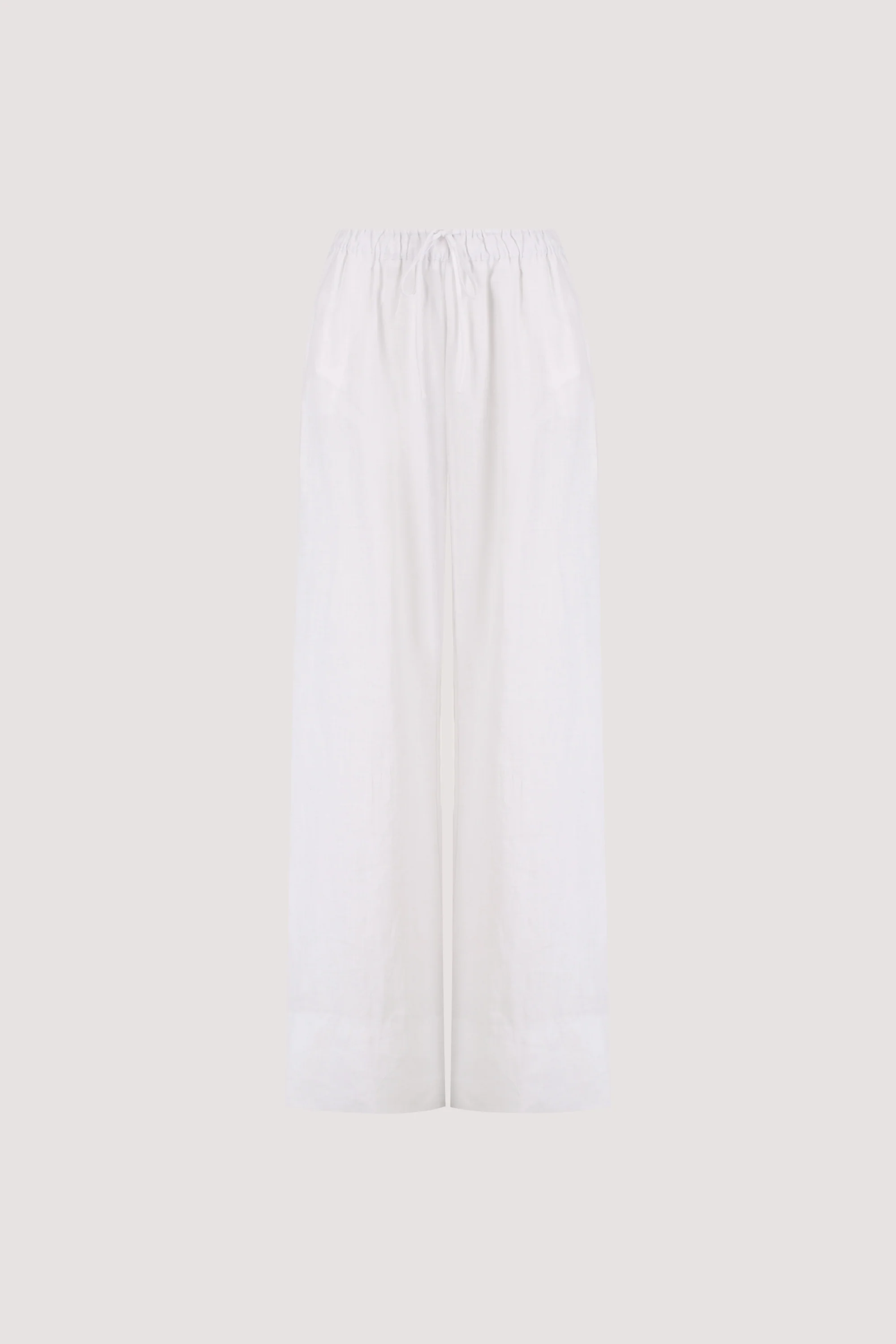 NOA WHITE LINEN PANT - Image 8