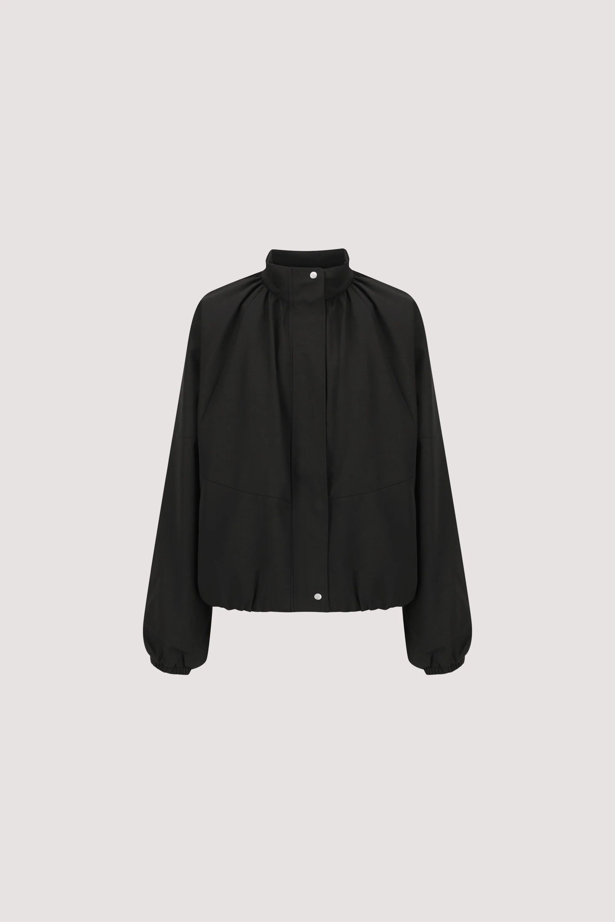 OAKLEE BLACK BATWING LIGHTWEIGHT JACKET - Image 8