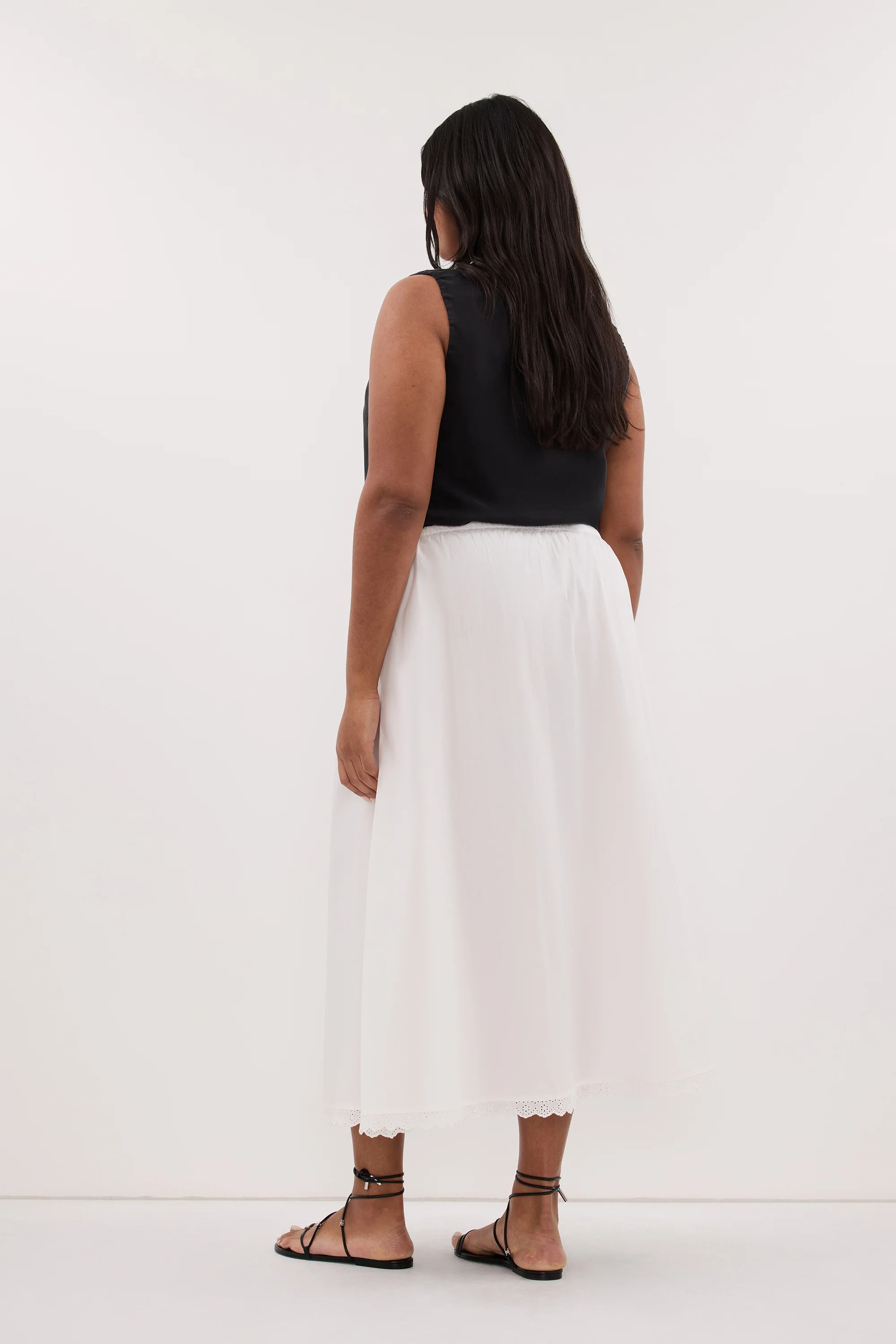 PALORA BLACK CUPRO TOP - Image 7