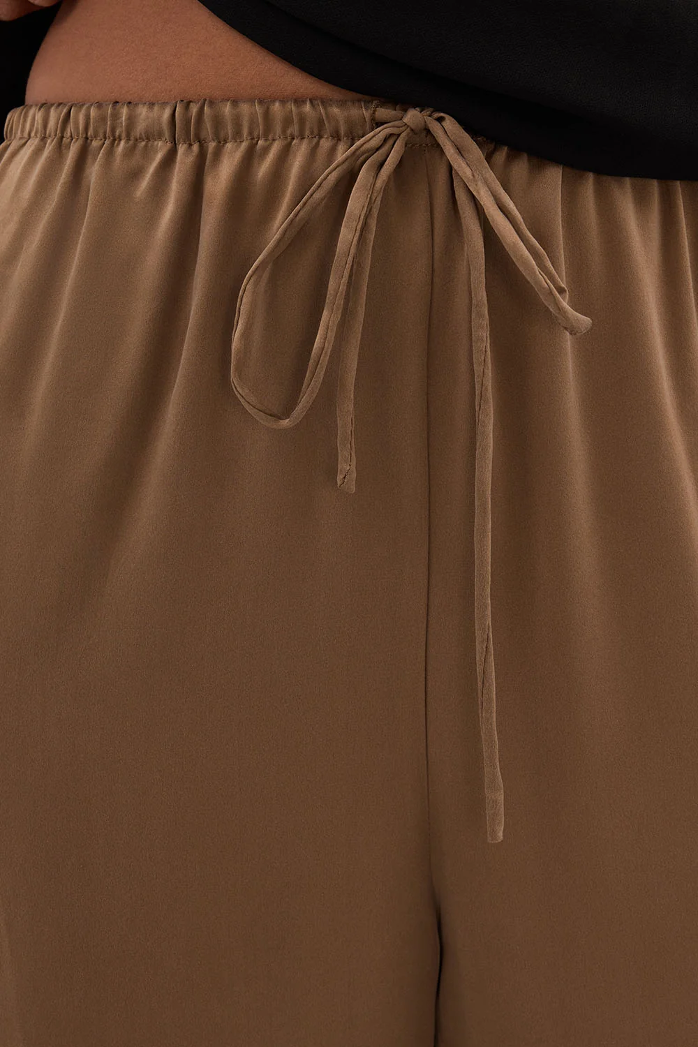 PERCY CHESTNUT SILK PANT - Image 5