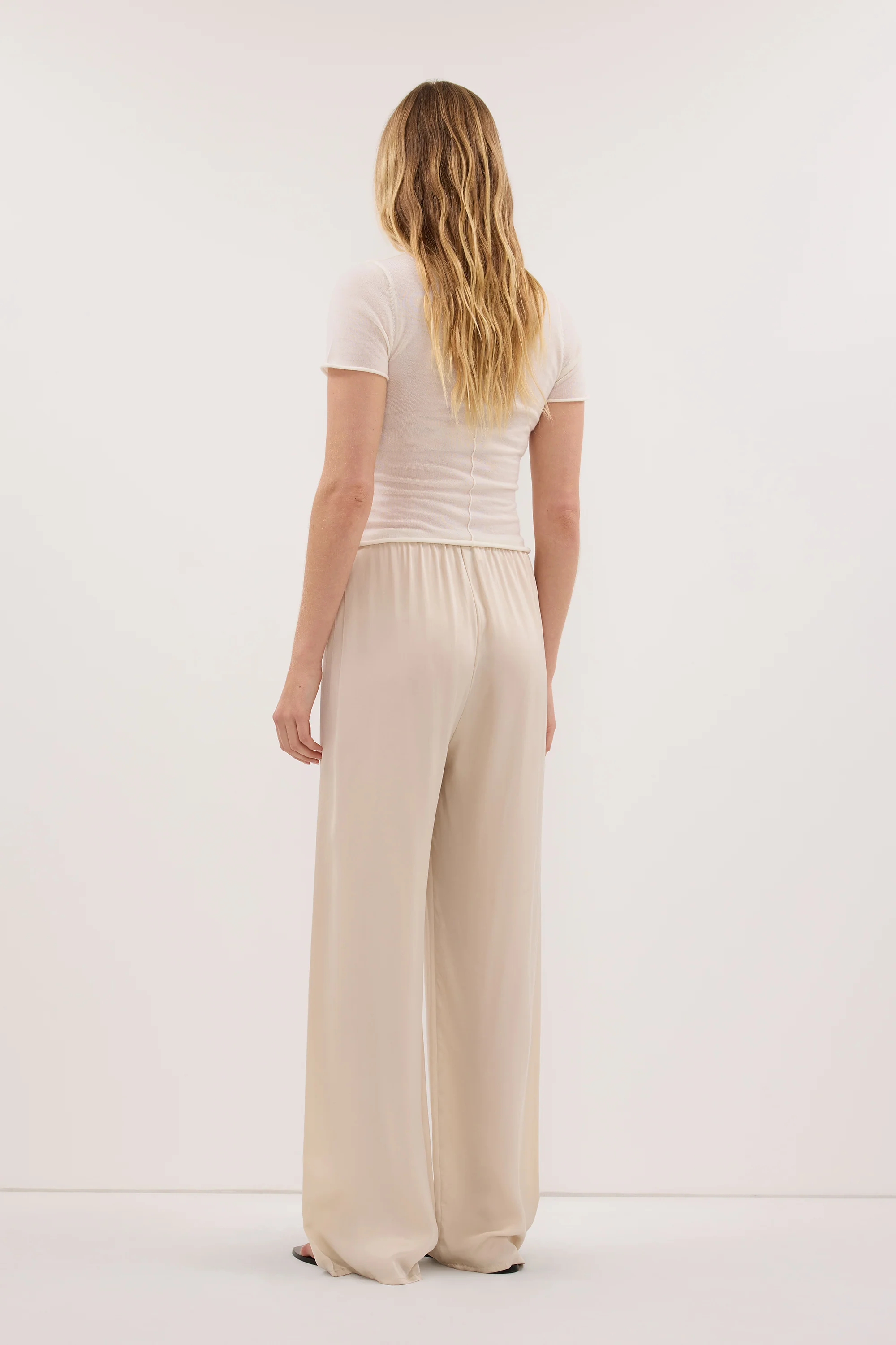PERCY SANDSTONE SILK PANT - Image 4