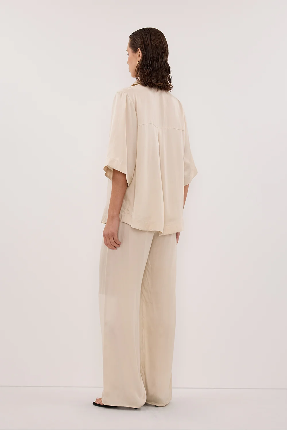 PERCY SANDSTONE SILK PANT - Image 7