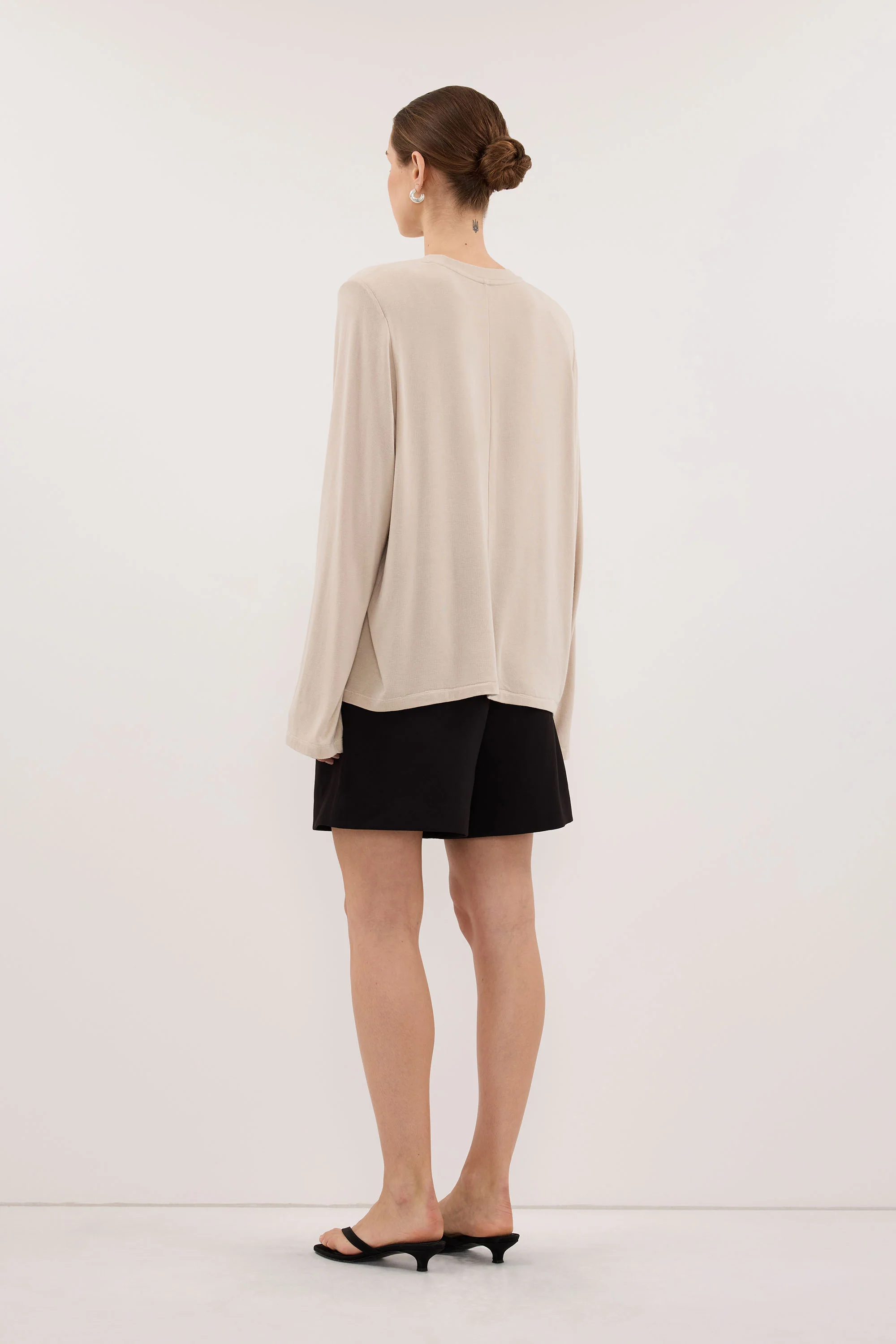 RENI STONE SHOULDER PAD TOP - Image 4