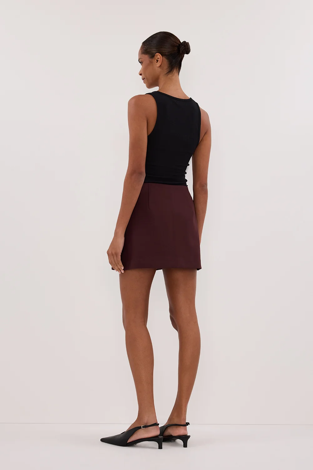 RITA WALNUT SKORT - Image 4