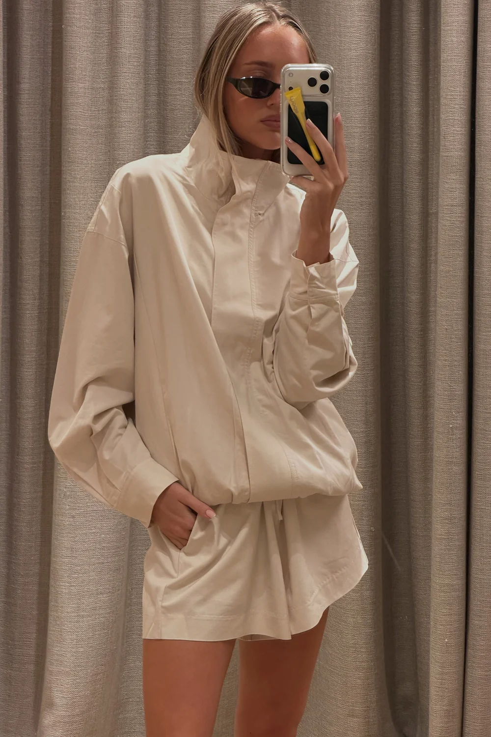RORY IVORY LIGHTWEIGHT TRACK JACKET - Image 8
