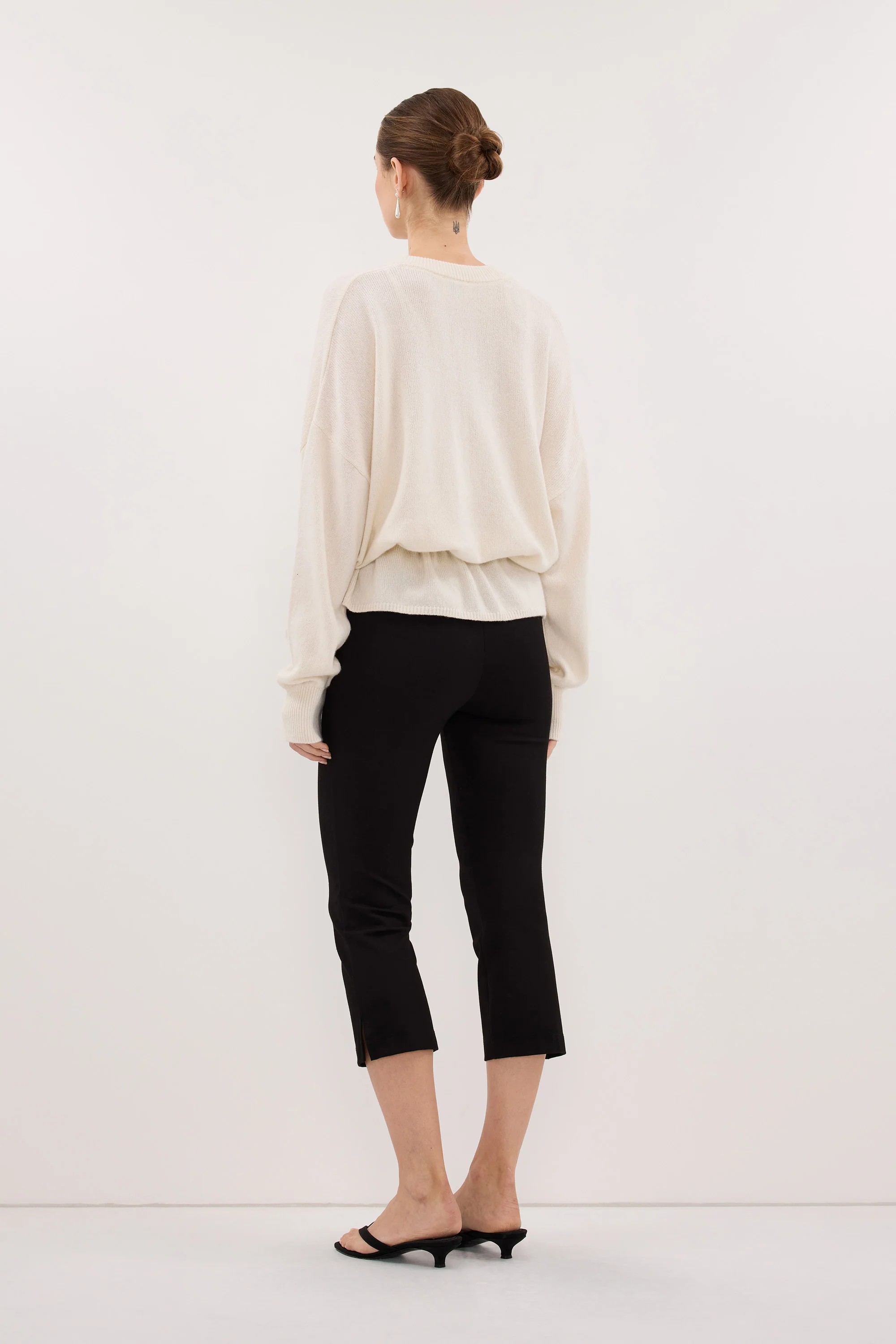 SAILOR IVORY BELTED CARDIGAN - Image 4