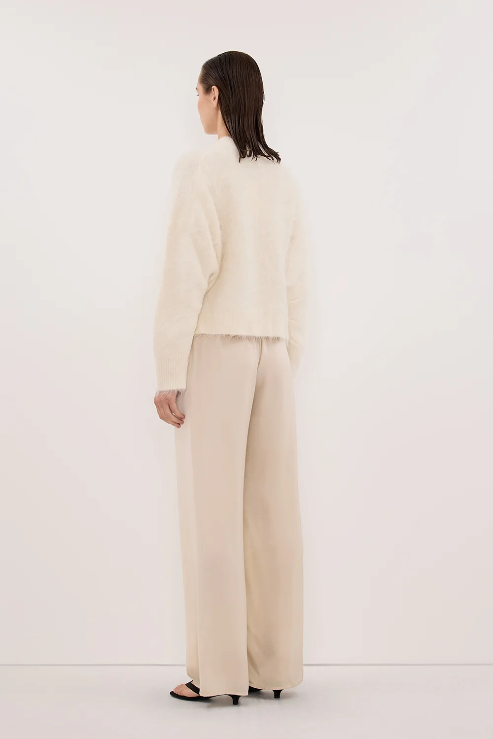 SALMA IVORY TUCK SLEEVE JUMPER - Image 4