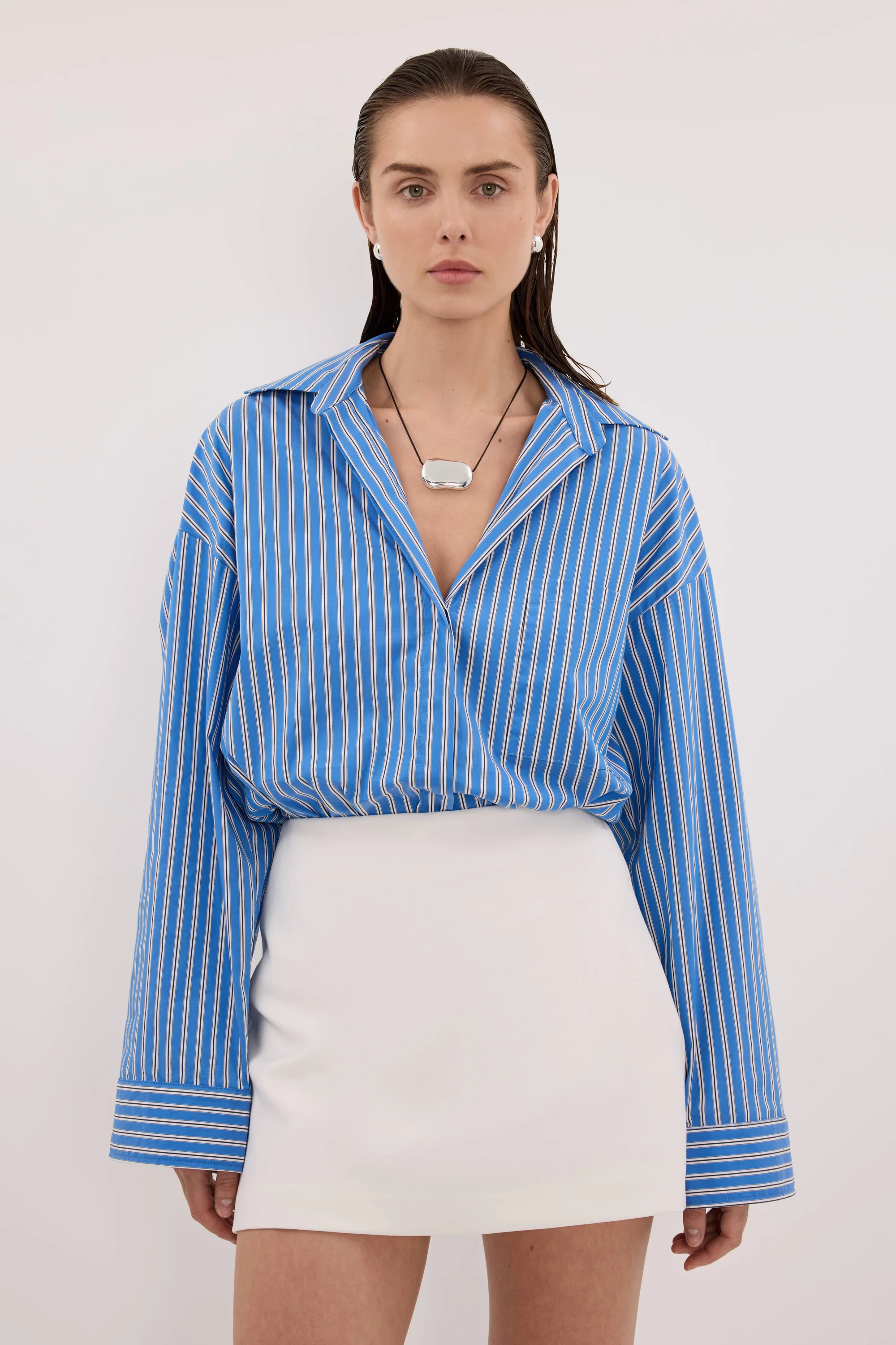 SOHO WHITE TAILORED SKORT - Image 2