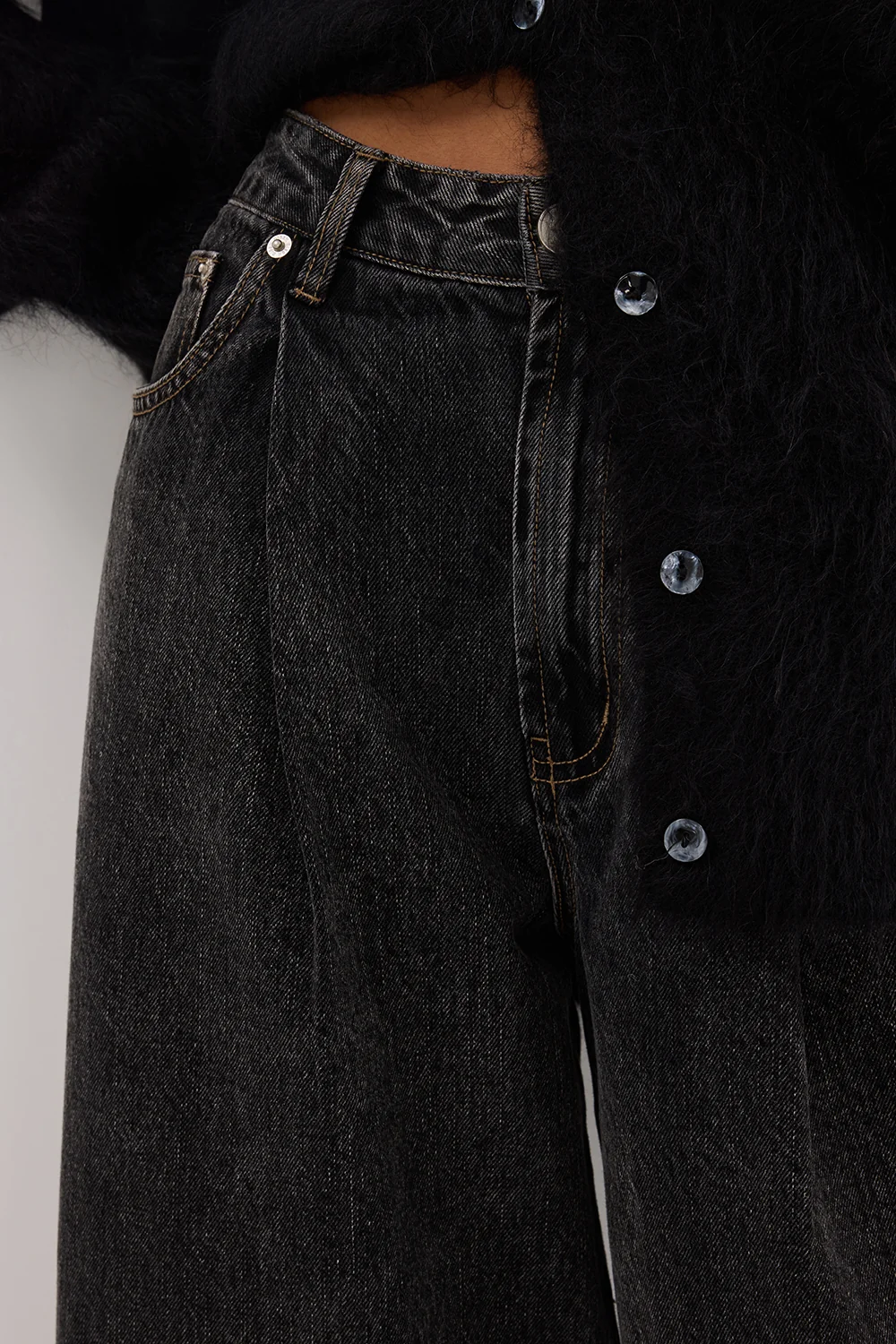 STERLING WASHED BLACK DENIM JEAN - Image 6