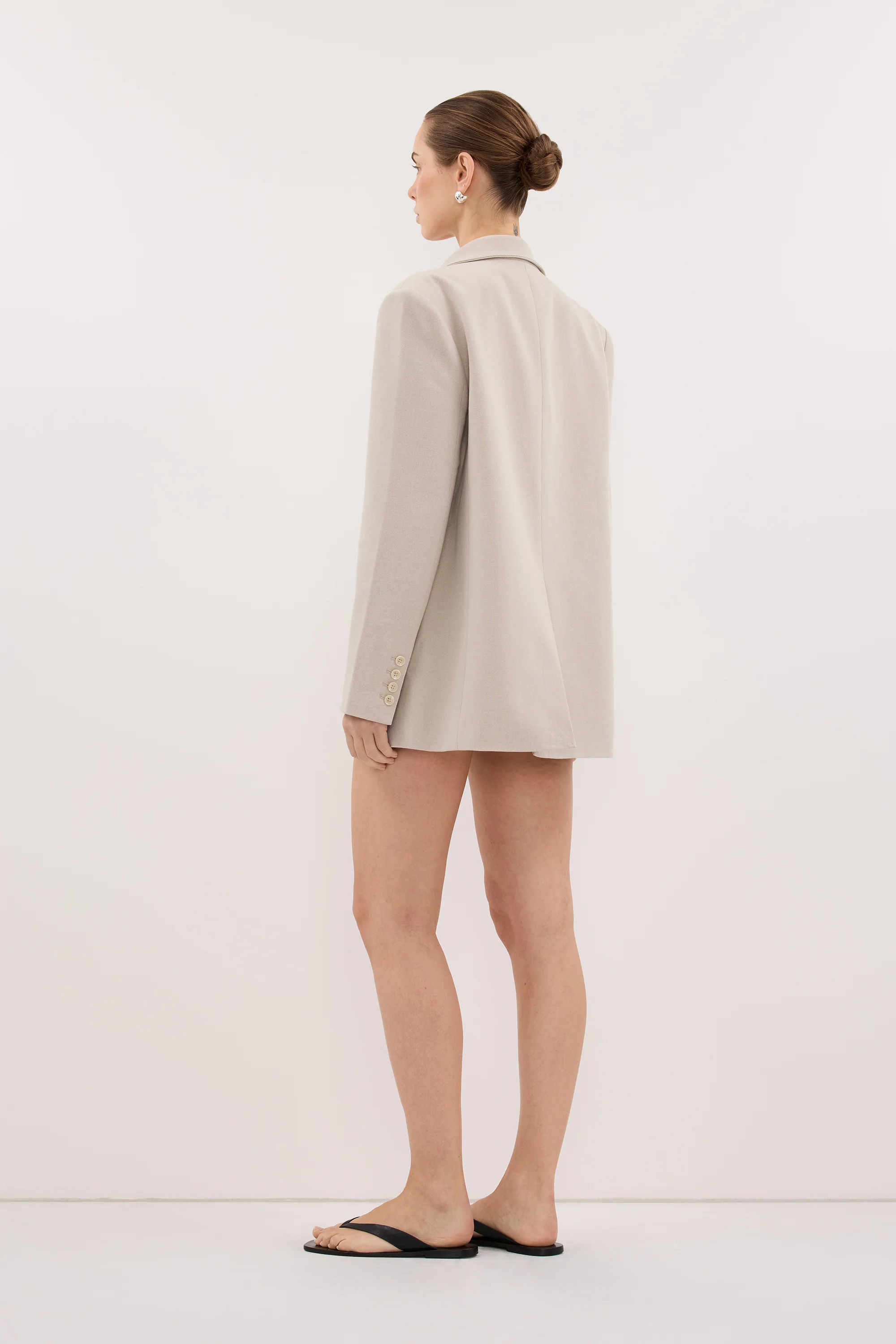 VIDA MUSHROOM STAND COLLAR BLAZER - Image 8