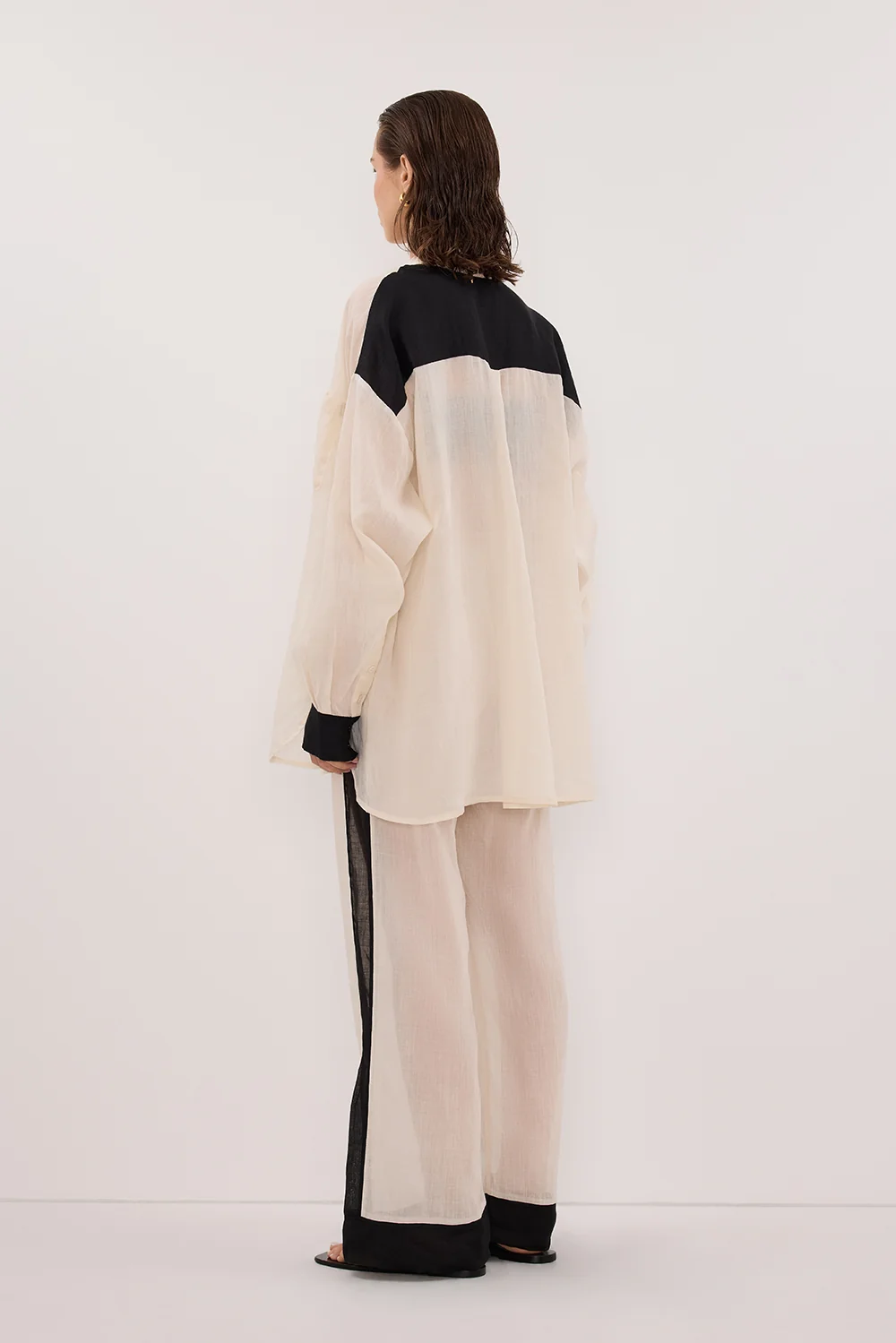 VIVIANNA SANDSTONE RAMIE PANT - Image 4