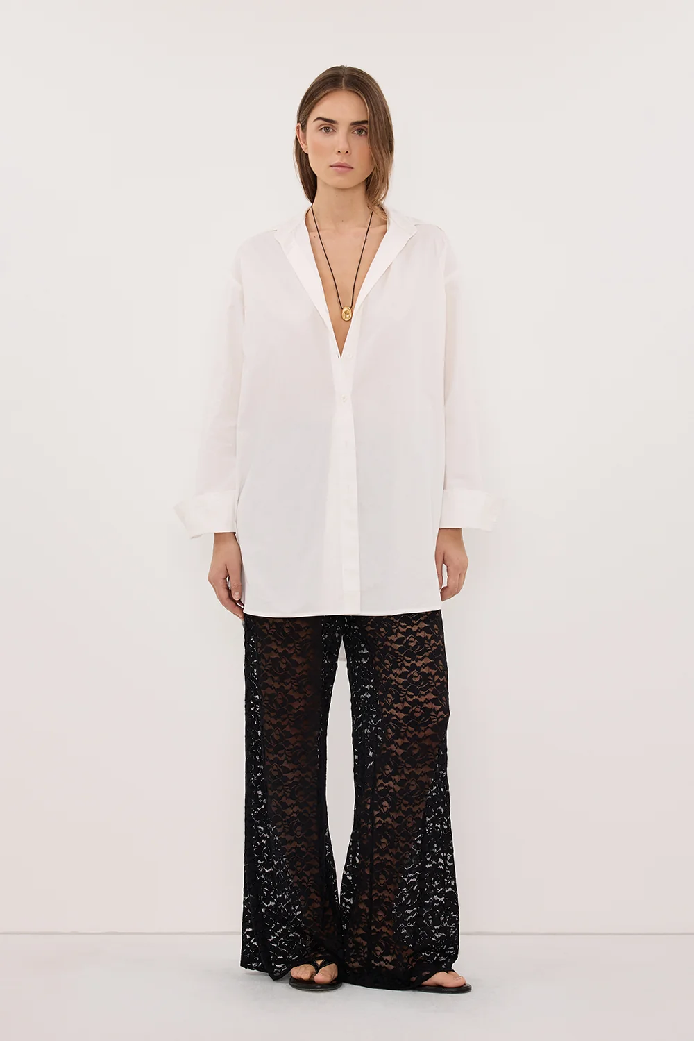 WILLA BLACK LACE PANT - Image 3