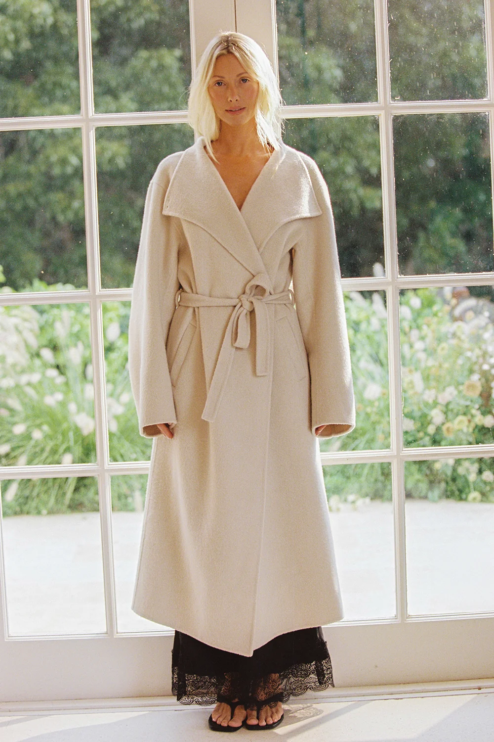 WREN BONE WOOL BLEND COAT - Image 2